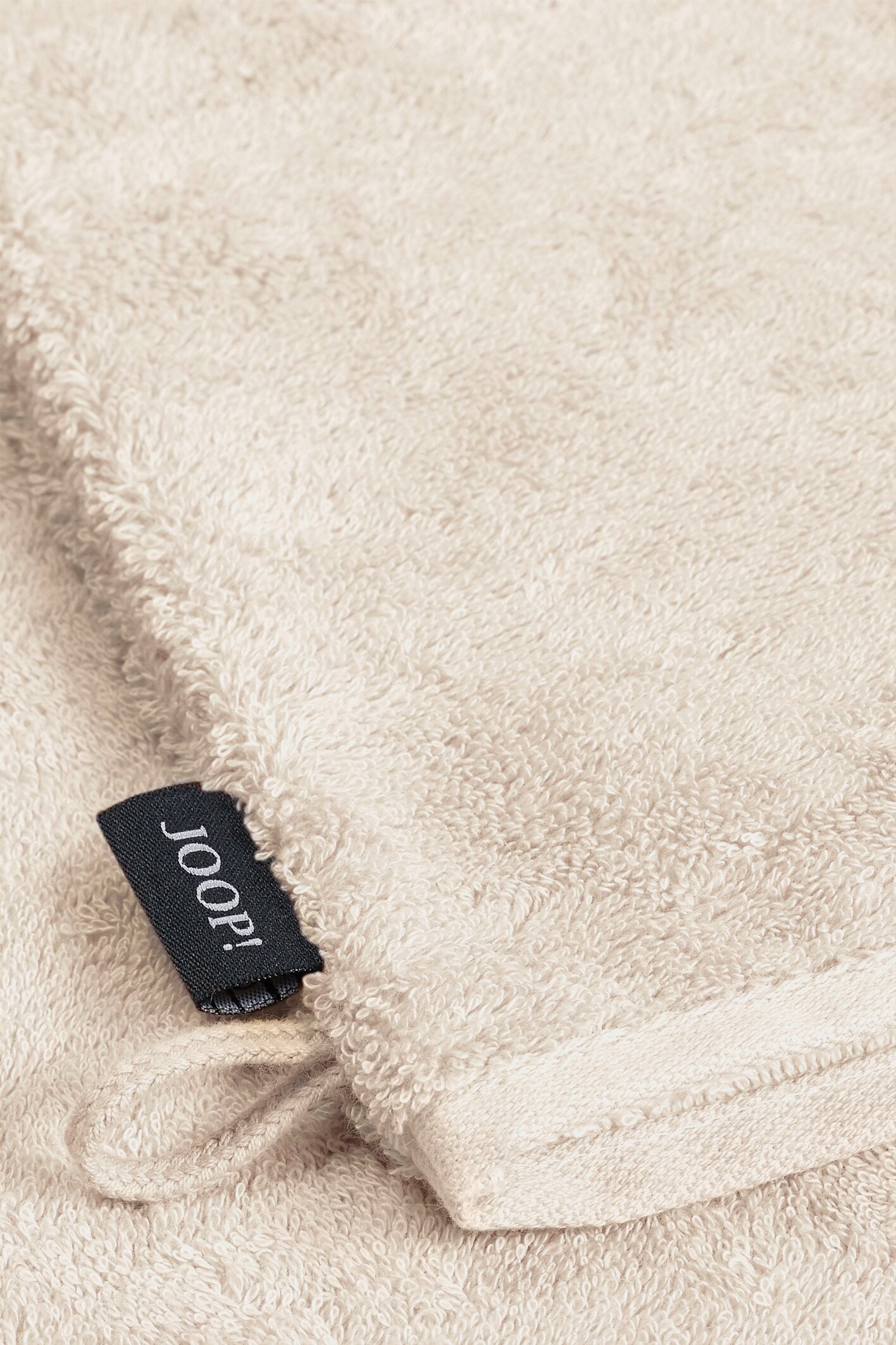 JOOP! CLASSIC DOUBLEFACE Waschhandschuh 3er-Set 16x22 cm, Creme