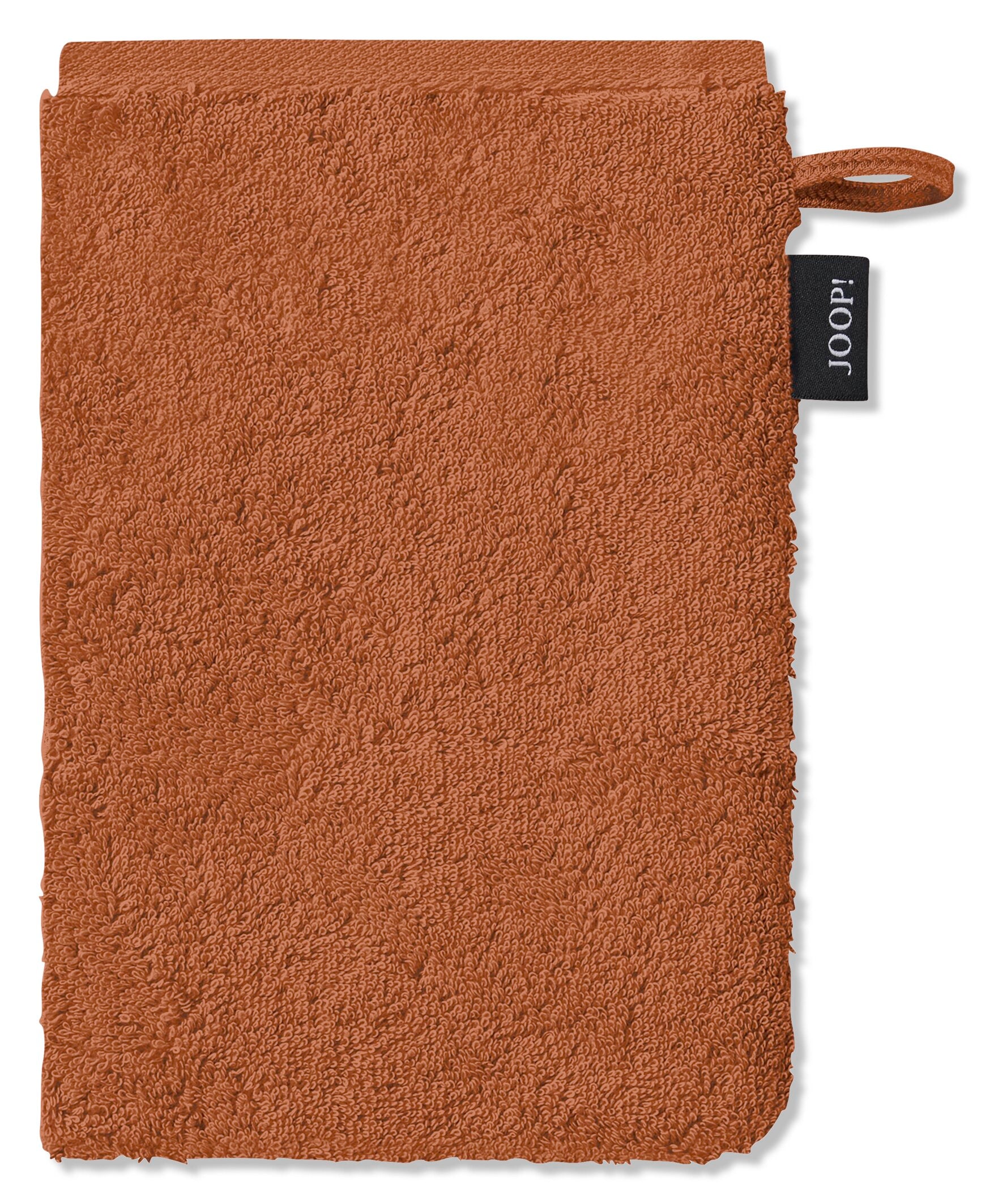 JOOP! CLASSIC DOUBLEFACE Waschhandschuh 3er-Set 16x22 cm, Kupfer