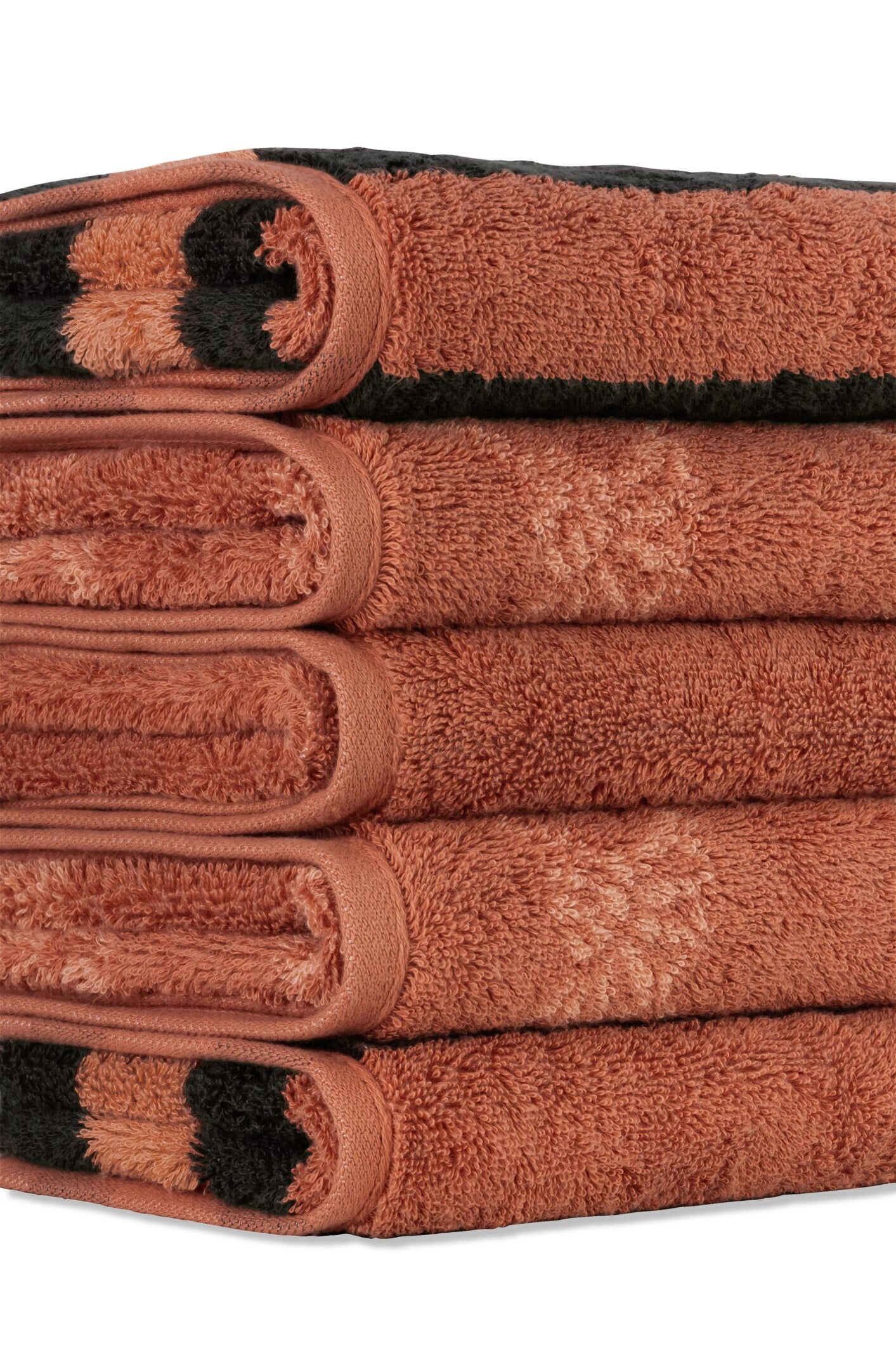 JOOP! CLASSIC DOUBLEFACE Waschhandschuh 3er-Set 16x22 cm, Kupfer