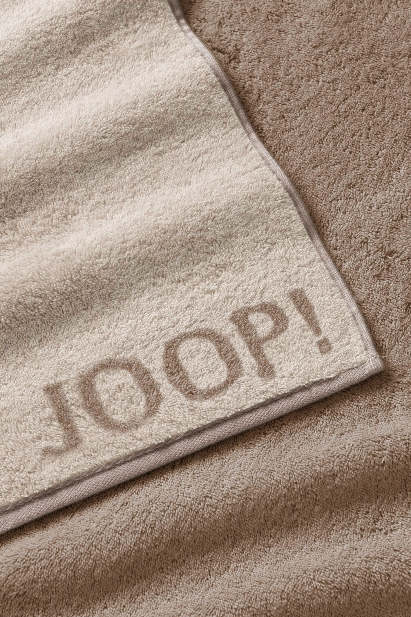 JOOP! CONTOUR DOUBLEFACE Duschtuch 80x150 cm, Creme