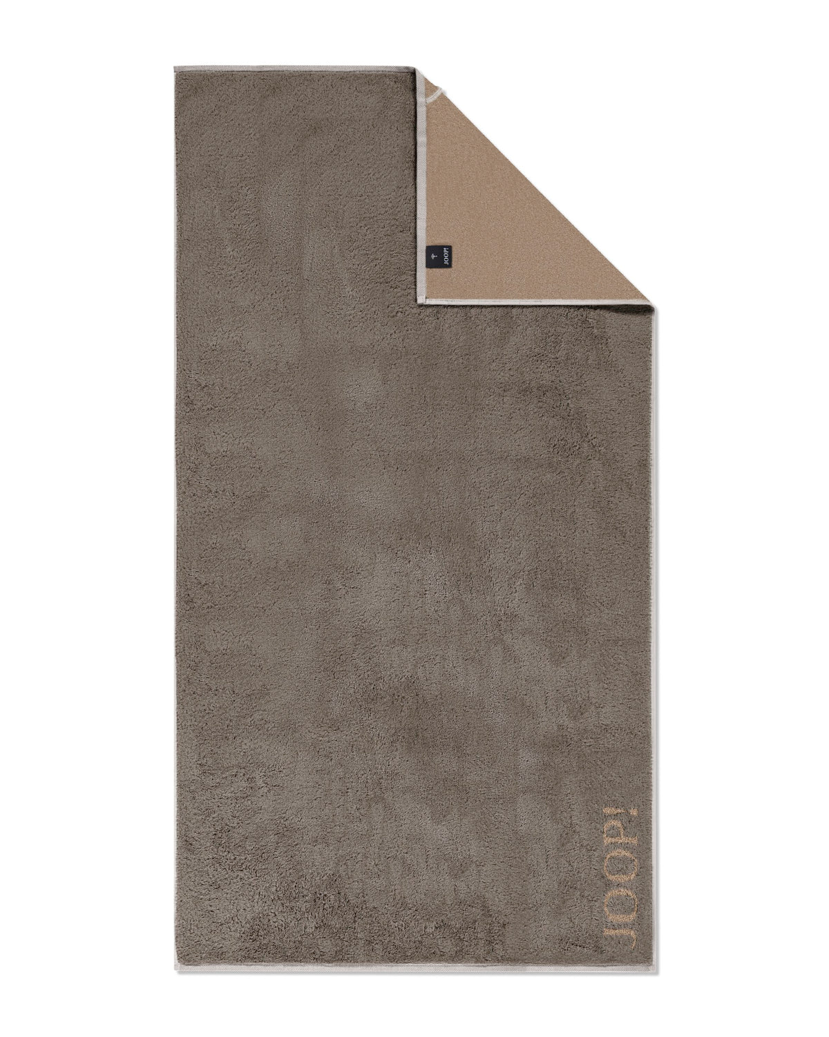 JOOP! CONTOUR DOUBLEFACE Duschtuch 80x150 cm, Taupe