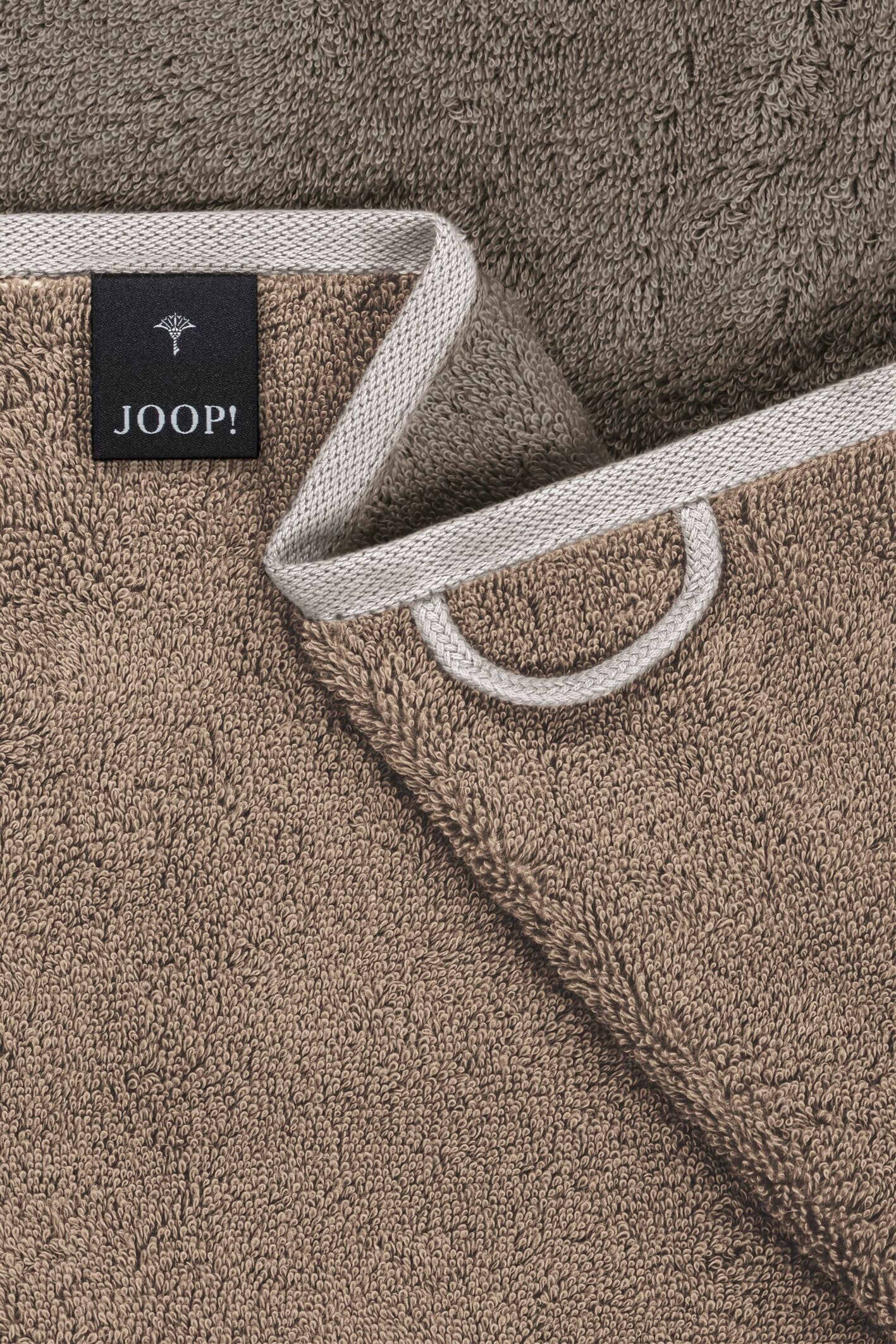 JOOP! CONTOUR DOUBLEFACE Duschtuch 80x150 cm, Taupe
