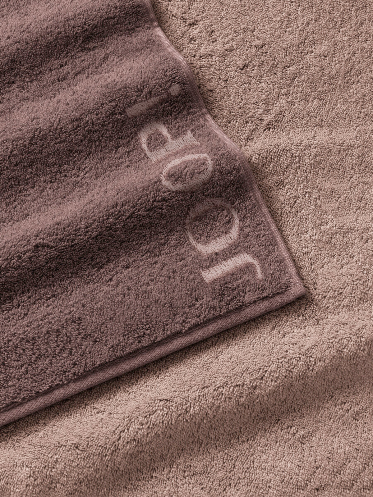 JOOP! CONTOUR DOUBLEFACE Gästetuch-Set 30x50 cm, Mauve