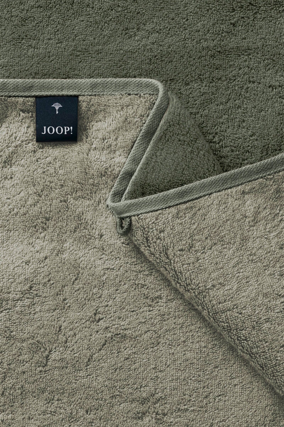 JOOP! CONTOUR DOUBLEFACE Gästetuch-Set 30x50 cm, Oliv