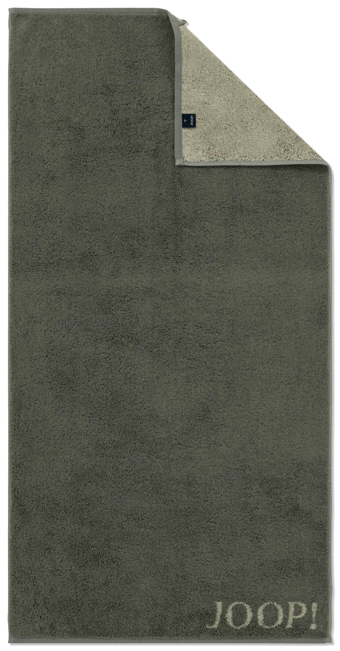 JOOP! CONTOUR DOUBLEFACE Duschtuch 80x150 cm, Oliv