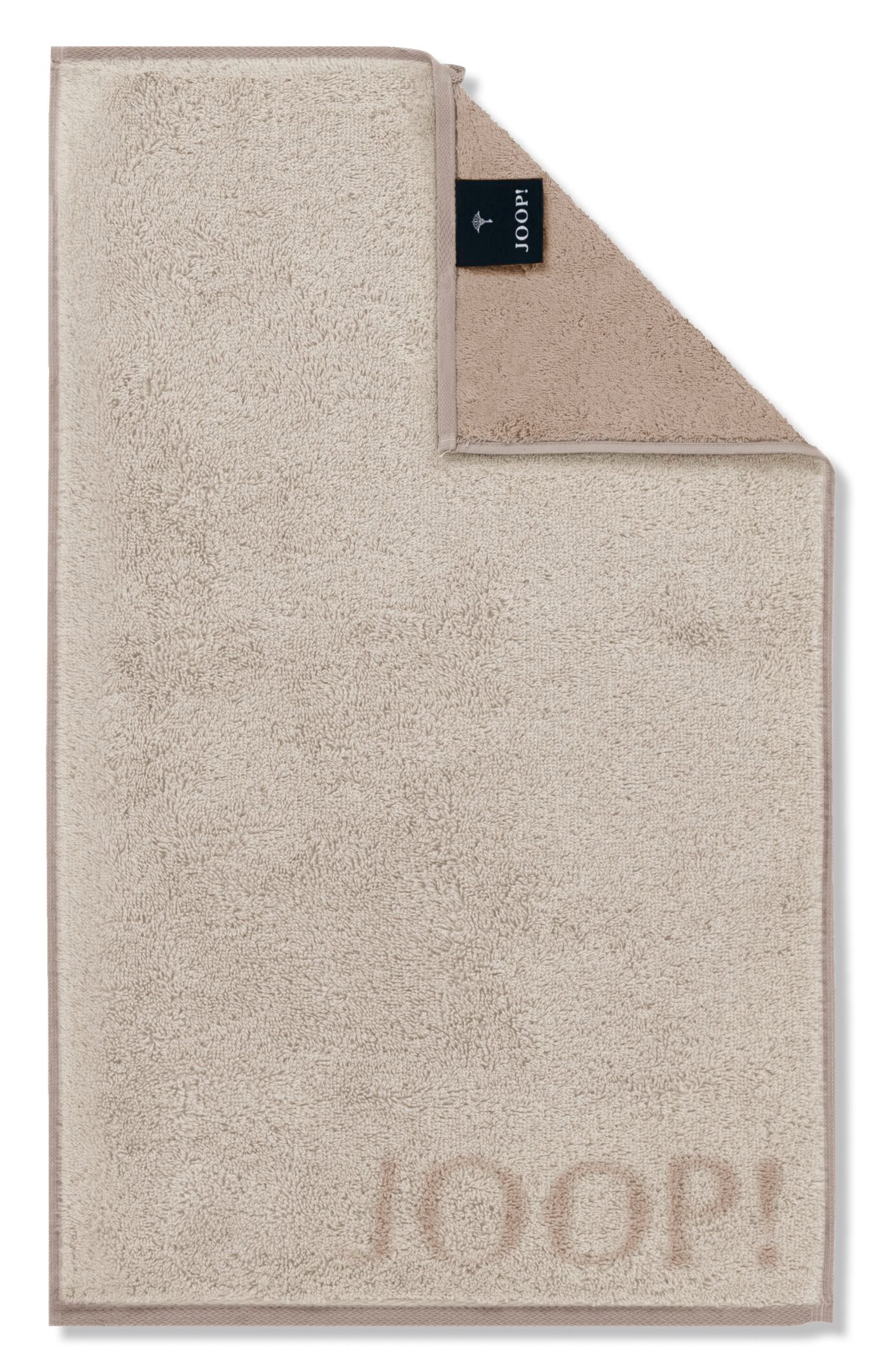 JOOP! CONTOUR DOUBLEFACE Gästetuch-Set 30x50 cm, Creme