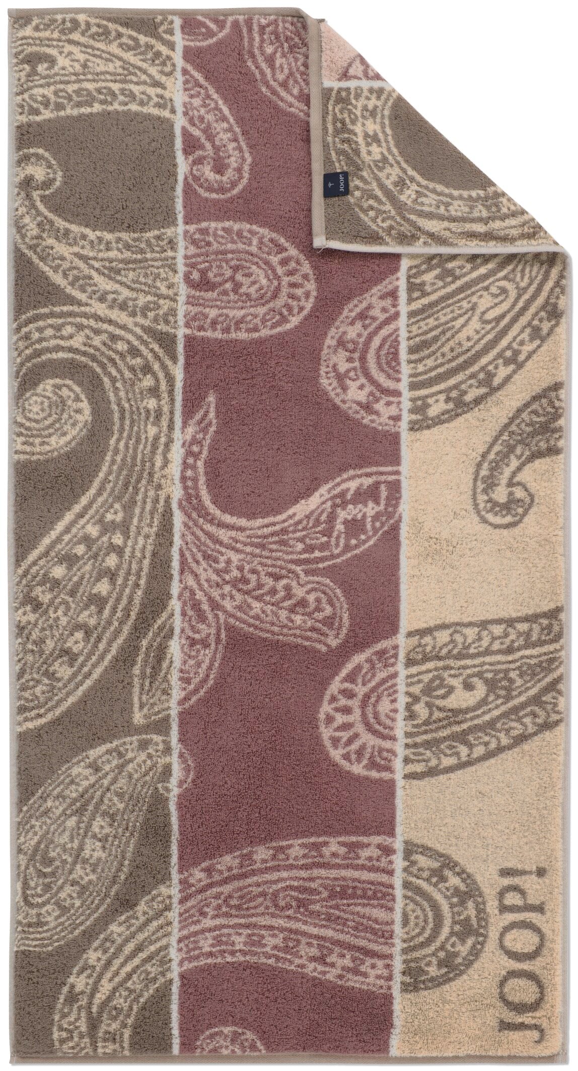 JOOP! CONTOUR PAISLEY Duschtuch 80x150 cm, Mauve