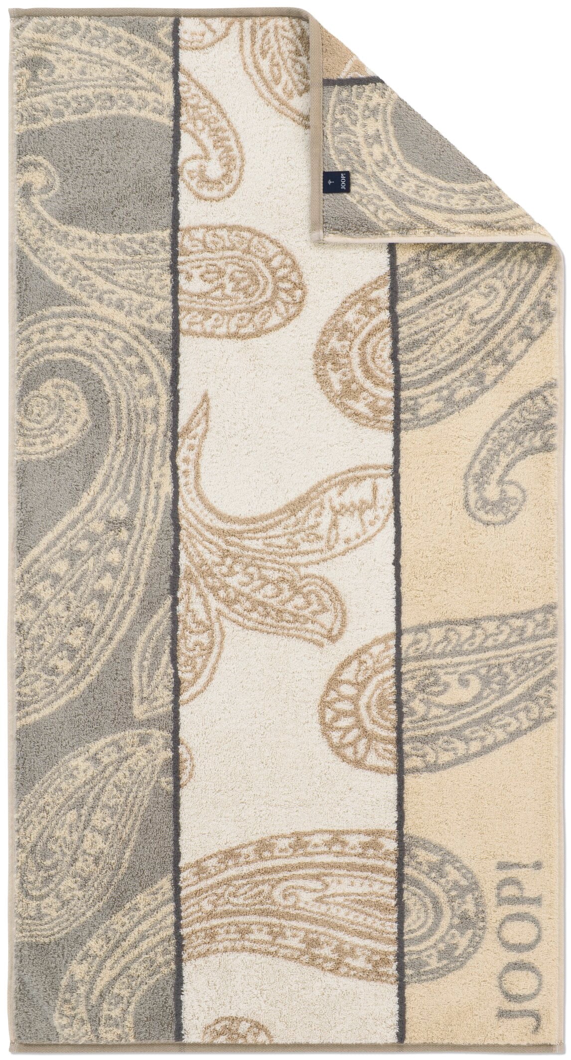 JOOP! CONTOUR PAISLEY Duschtuch 80x150 cm, Creme