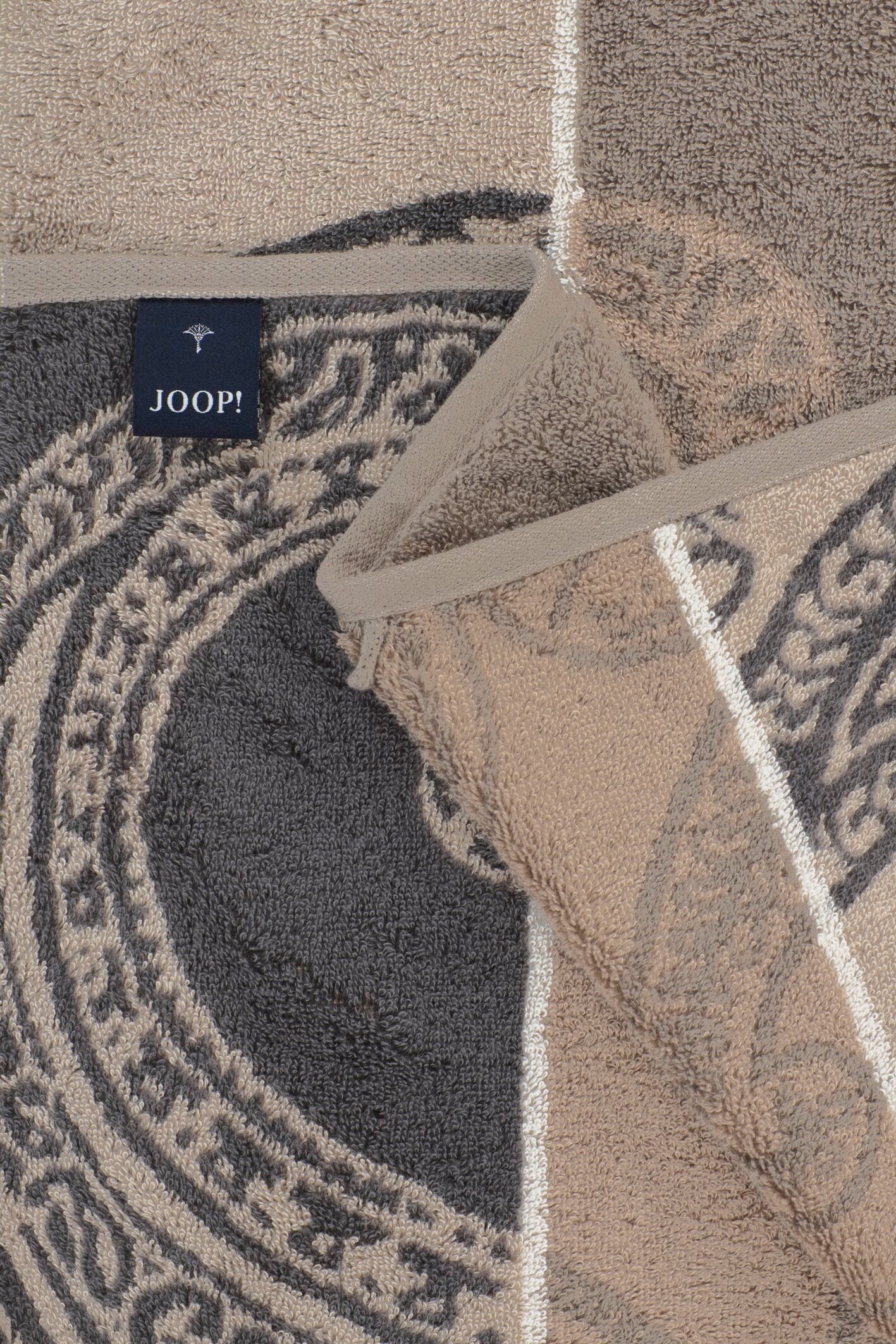 JOOP! CONTOUR PAISLEY Duschtuch 80x150 cm, Taupe