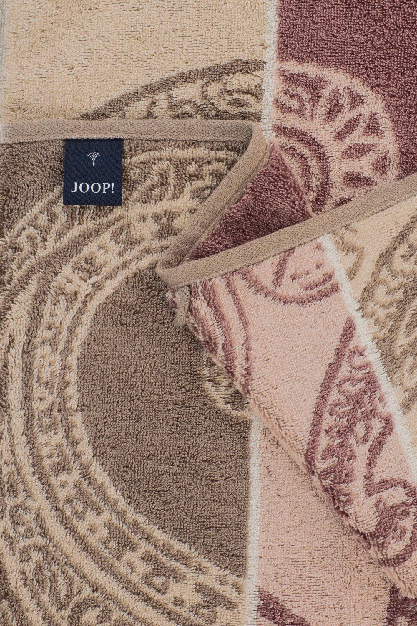 JOOP! CONTOUR PAISLEY Handtuch-Set 50x100 cm, Mauve