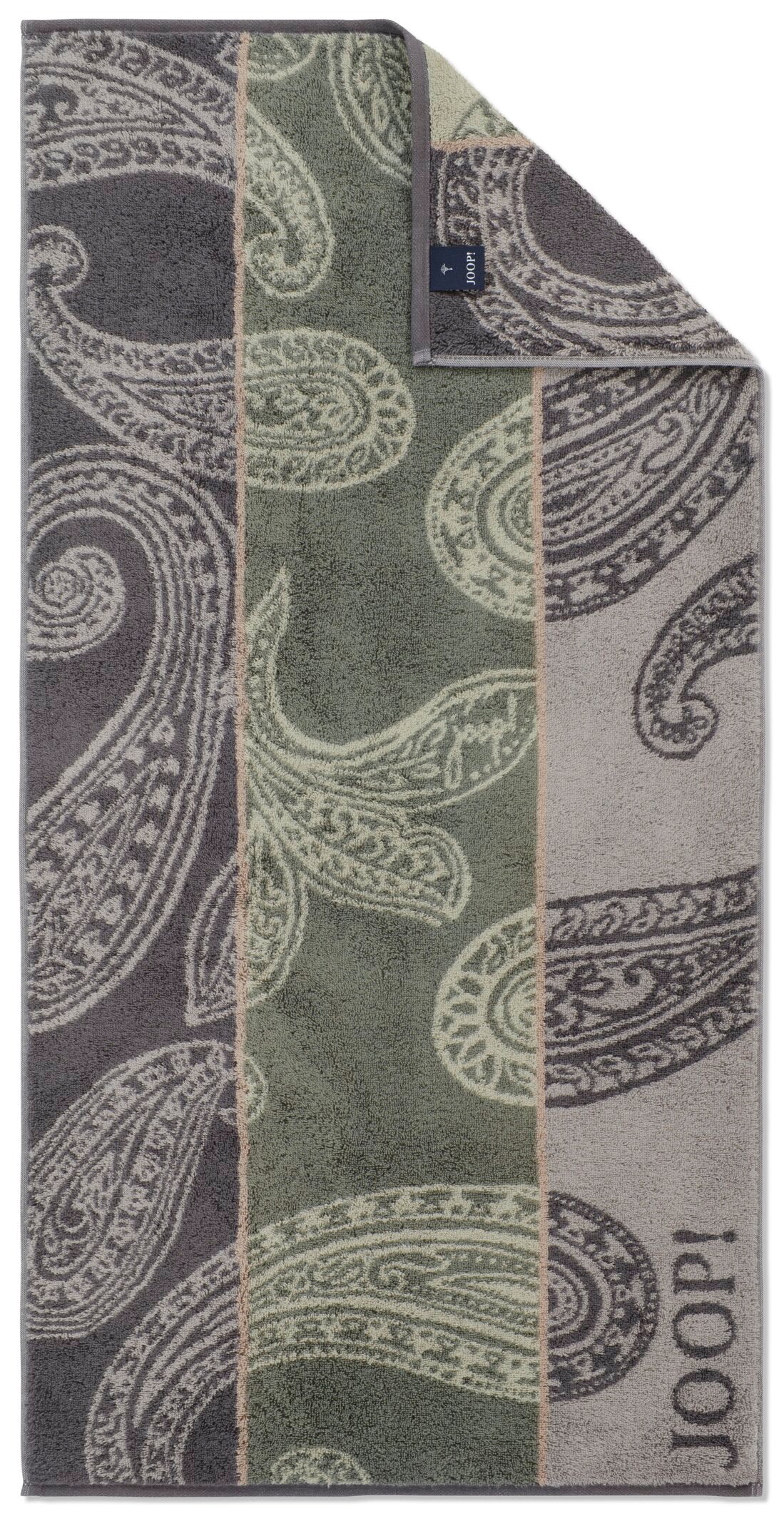 JOOP! CONTOUR PAISLEY Handtuch-Set 50x100 cm, Oliv