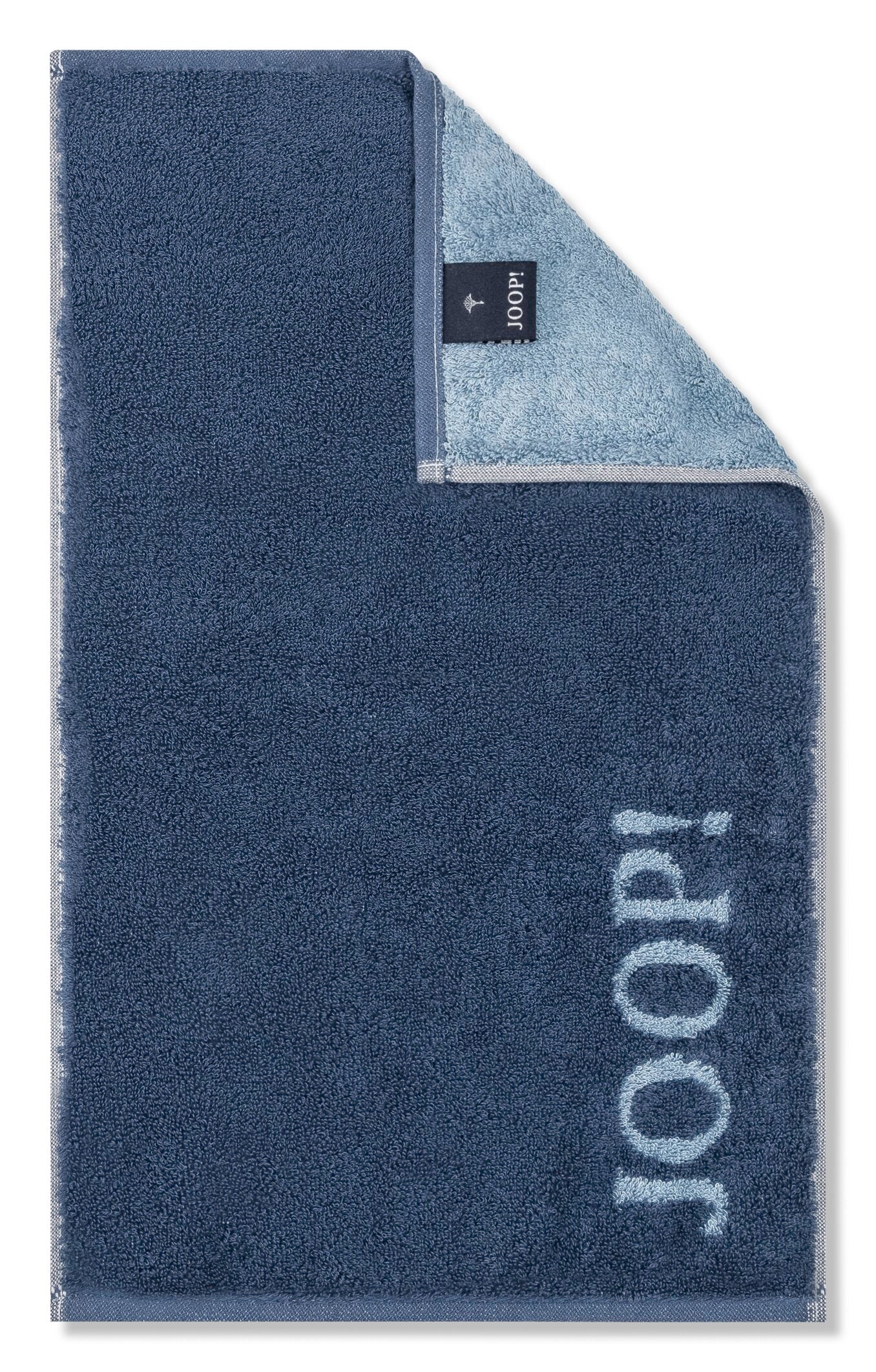 JOOP! DIVIDED DOUBLEFACE Gästetuch-Set 30x50 cm, Aqua