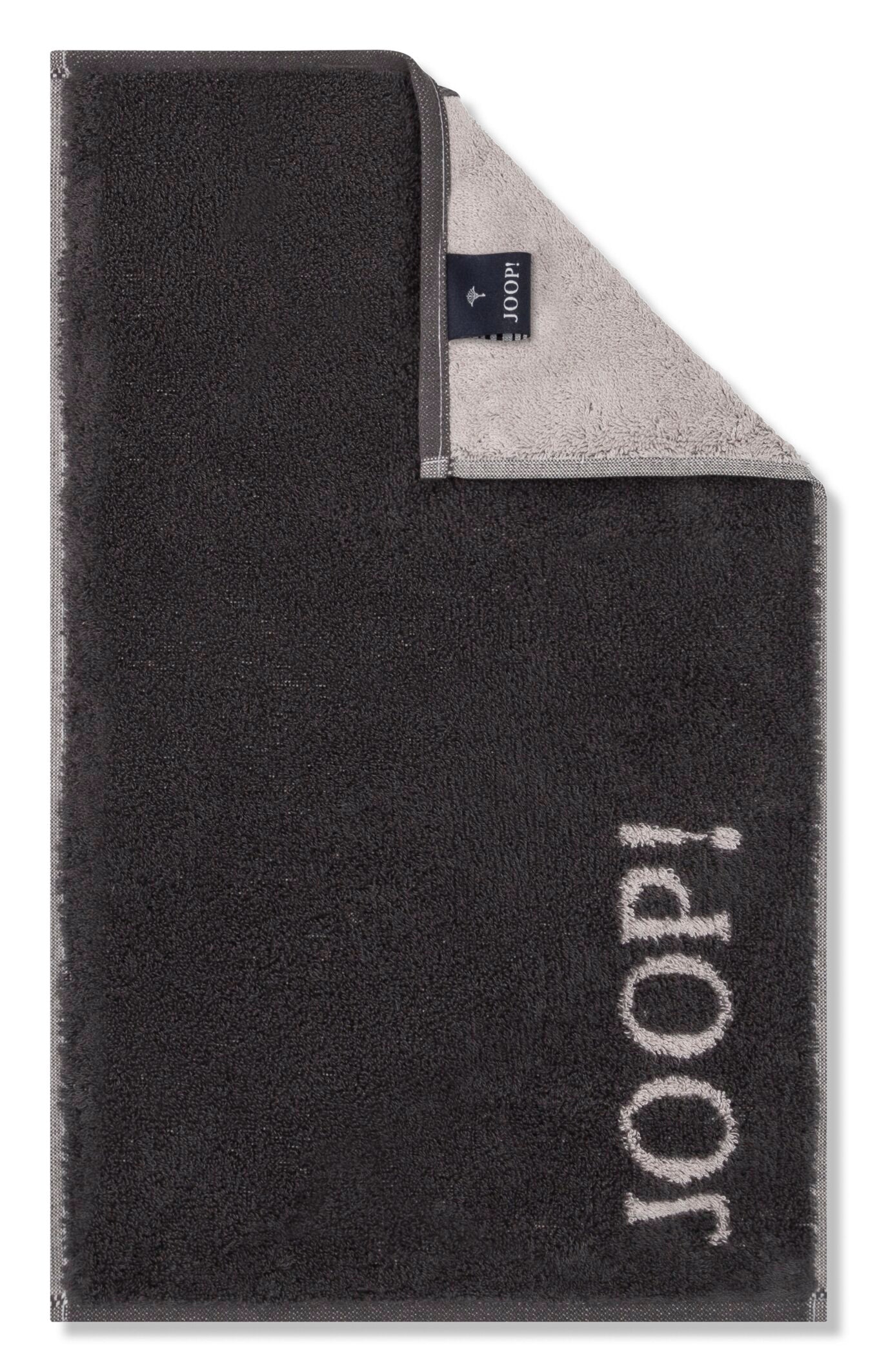 JOOP! DIVIDED DOUBLEFACE Gästetuch-Set 30x50 cm, Stein