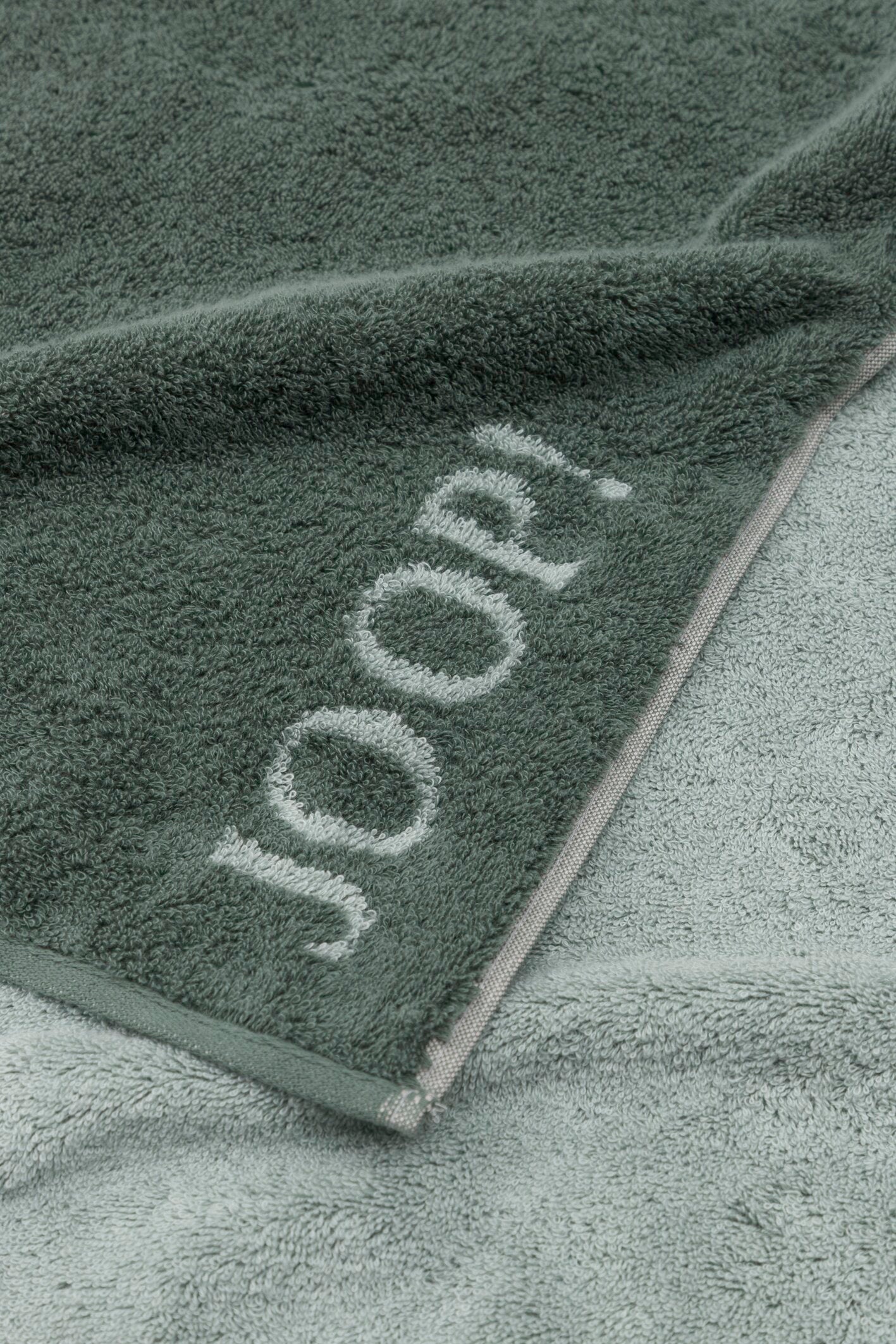 JOOP! DIVIDED DOUBLEFACE Handtuch-Set 50x100 cm, Salbei