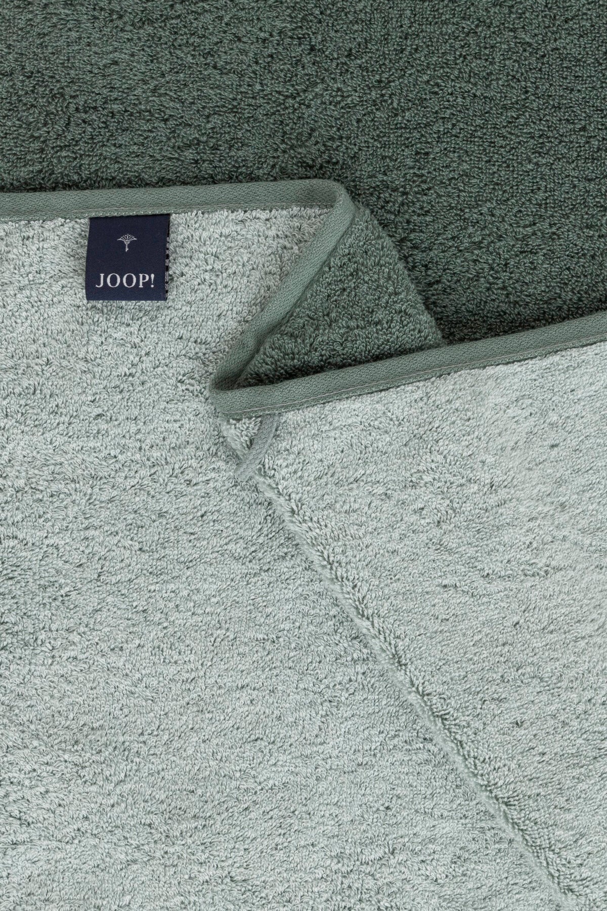 JOOP! DIVIDED DOUBLEFACE Seifentuch-Set 30x30 cm, Salbei