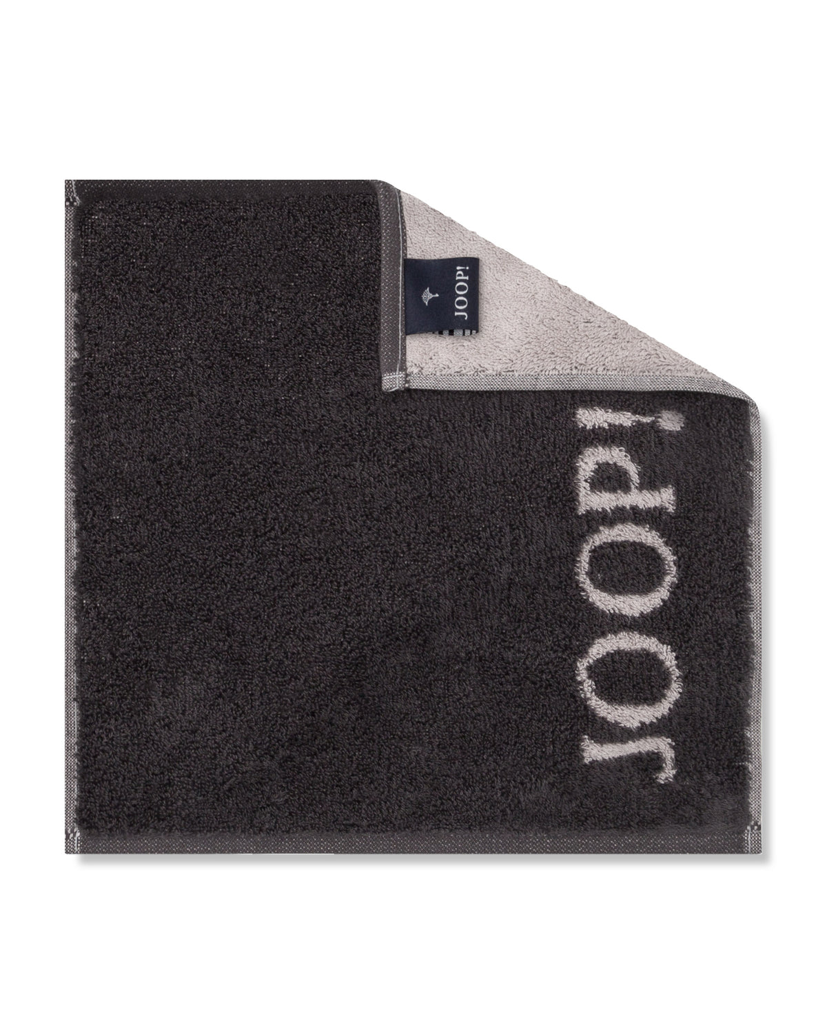 JOOP! DIVIDED DOUBLEFACE Seifentuch-Set 30x30 cm, Stein
