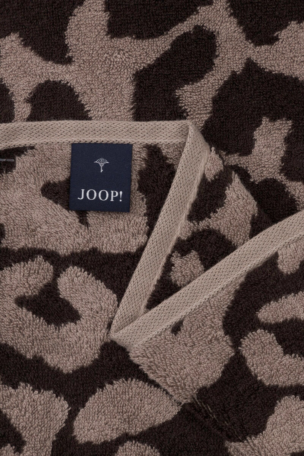 JOOP! LEO Liegetuch 80x200 cm, Mocca