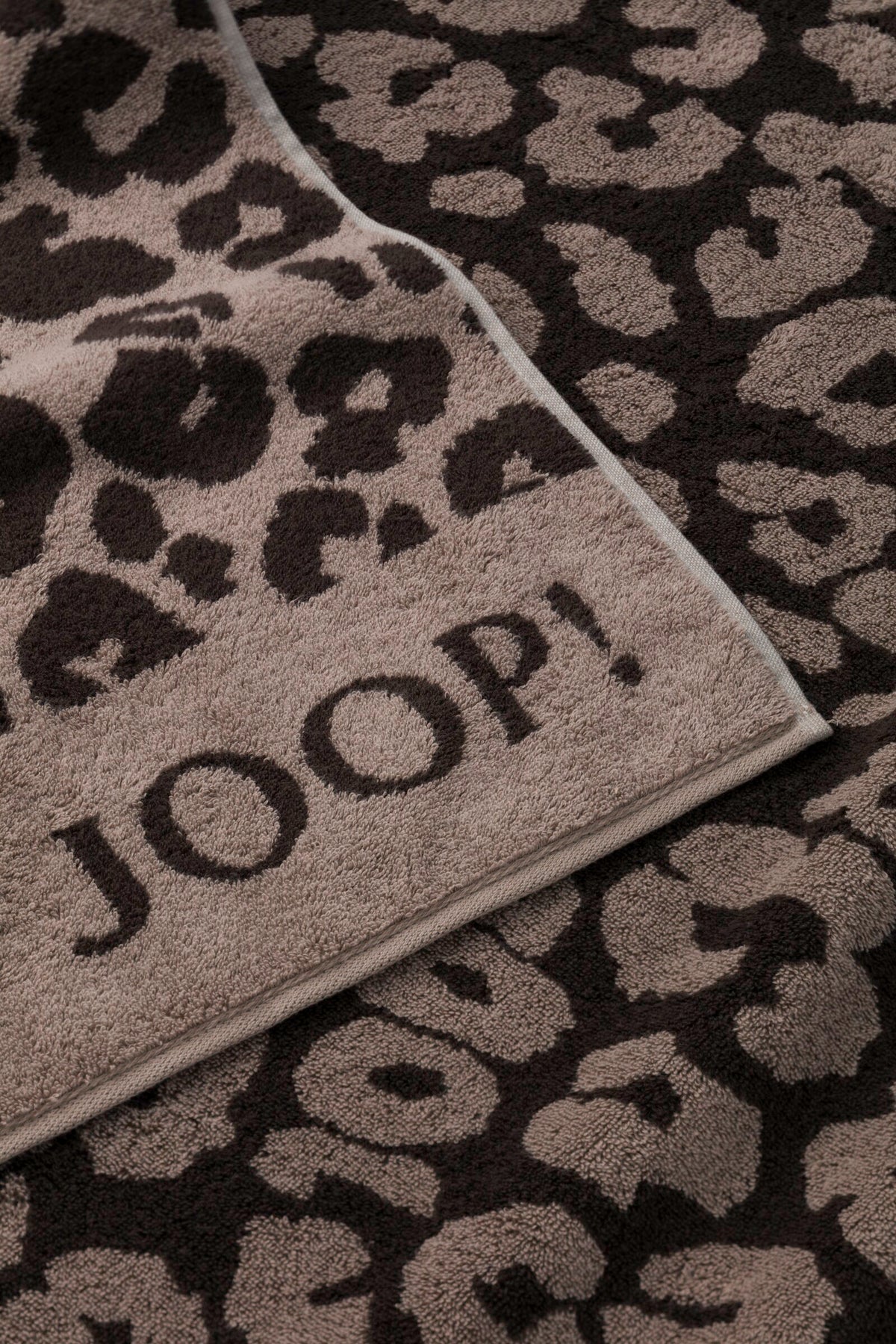 JOOP! LEO Liegetuch 80x200 cm, Mocca
