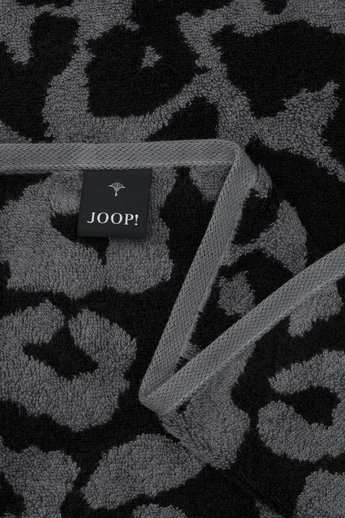 JOOP! LEO Liegetuch 80x200 cm, Graphit