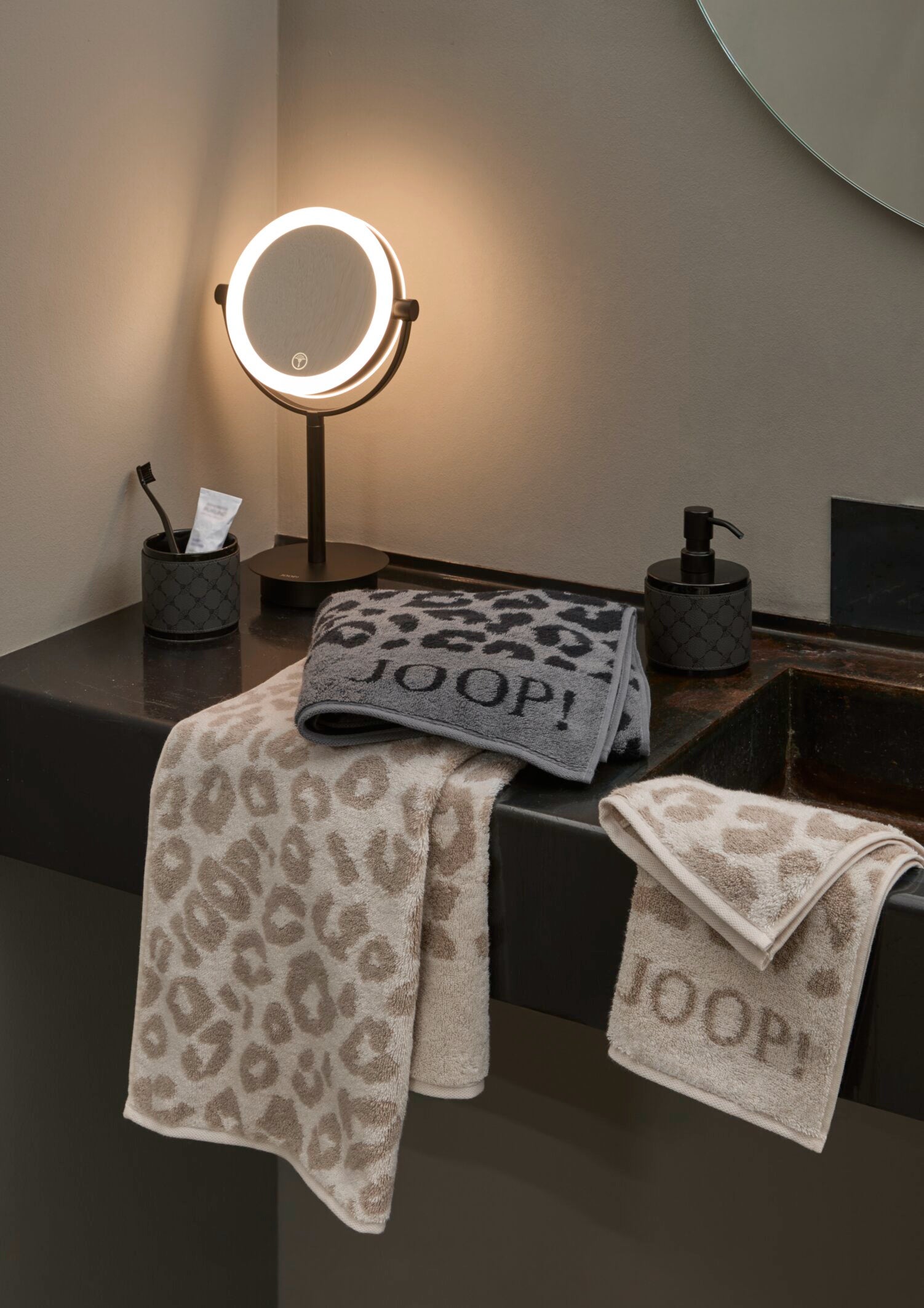 JOOP! LEO LEO Saunatuch 80x200 cm, Creme