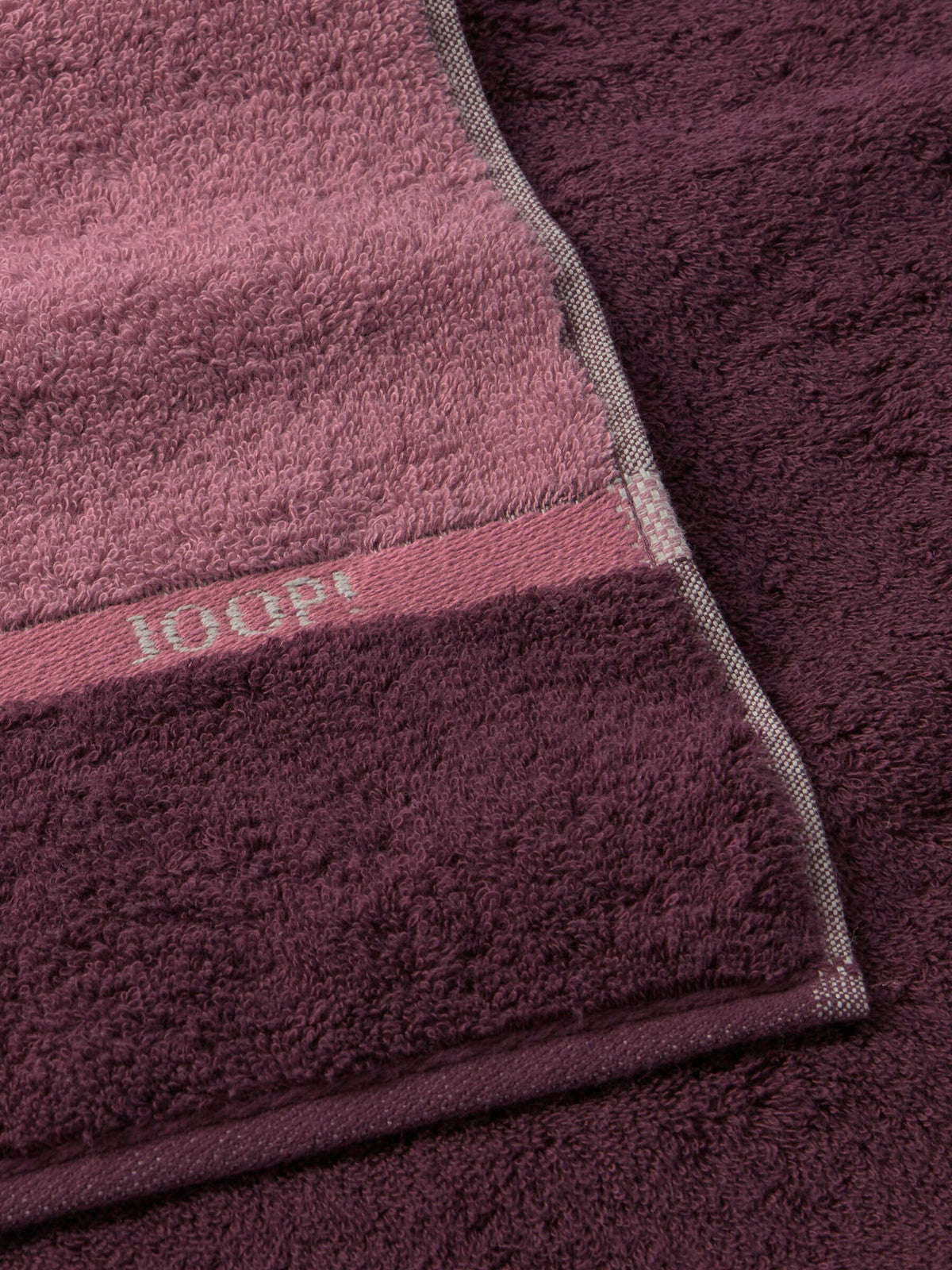 JOOP! LINES LOGOGRAM Duschtuch 80x150 cm, Rose