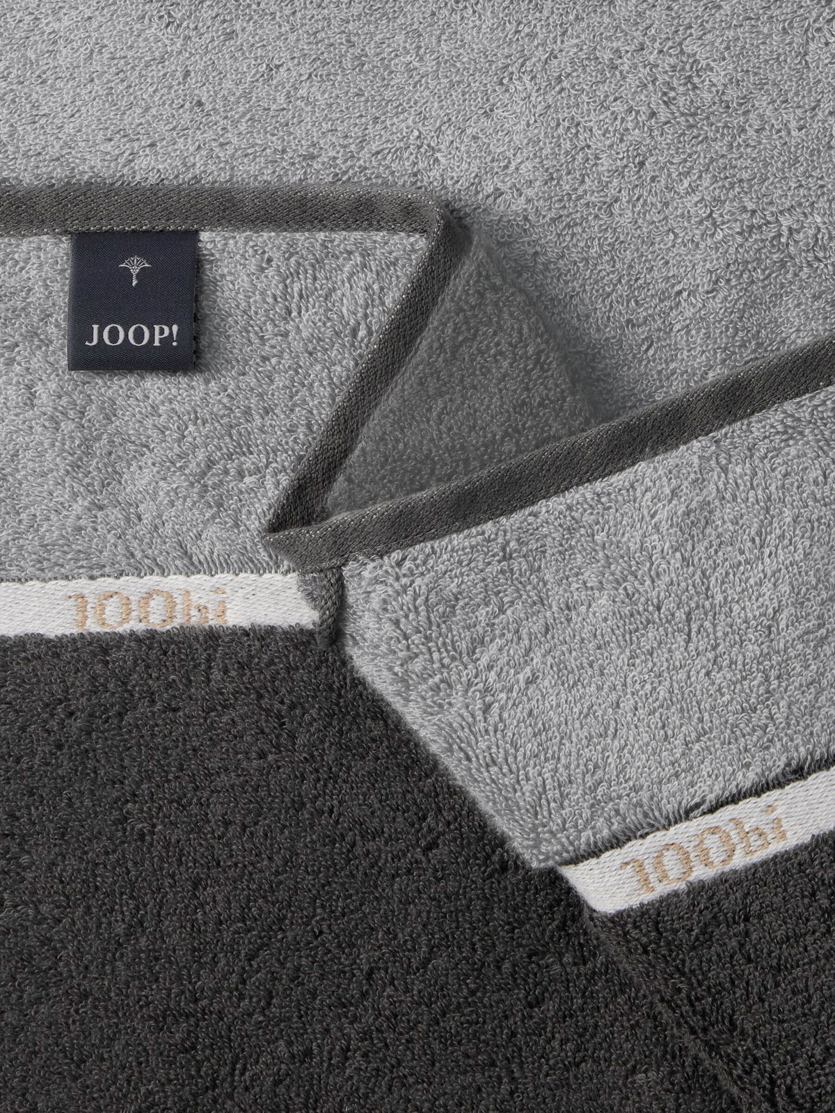 JOOP! LINES LOGOGRAM Duschtuch 80x150 cm, Stone