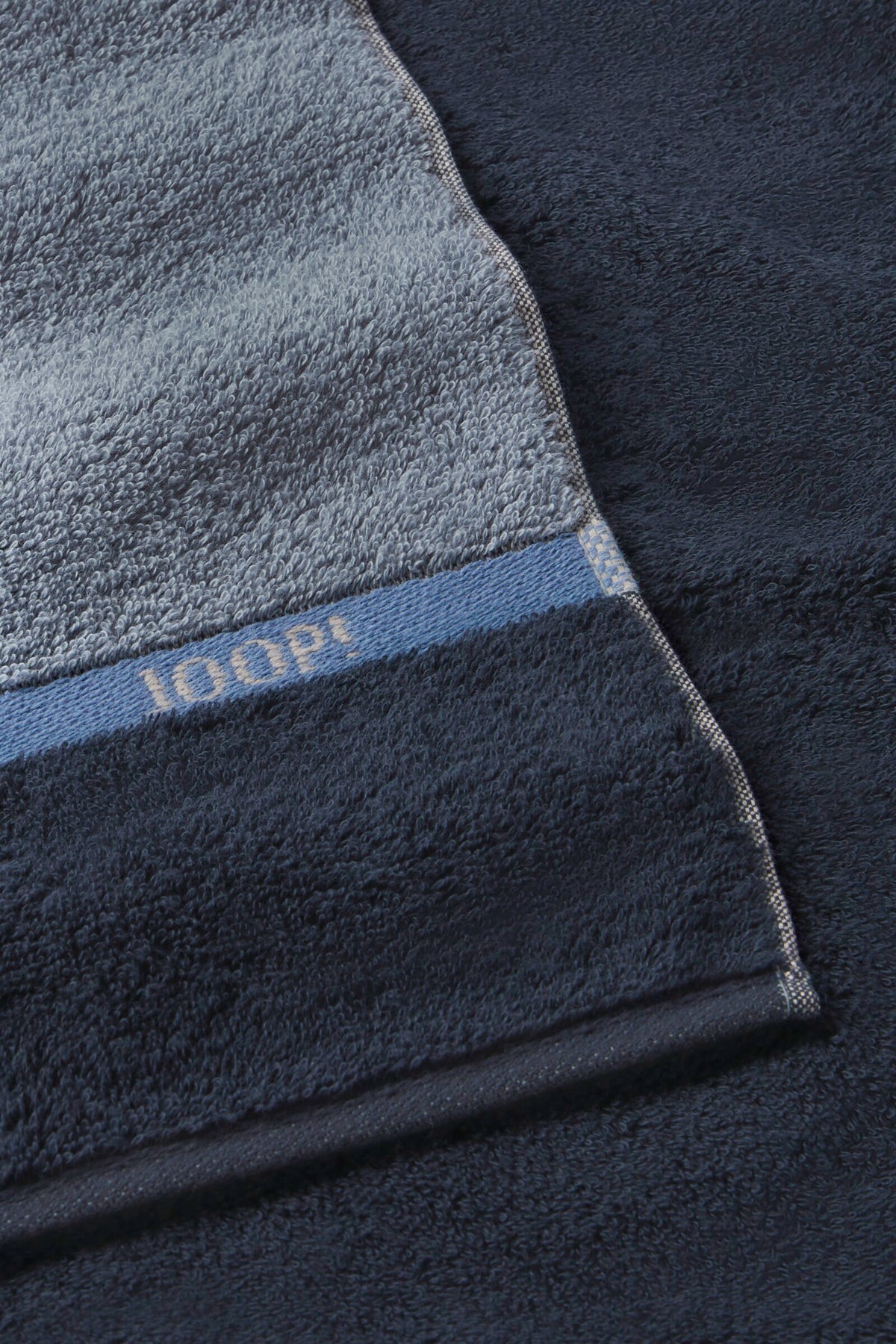 JOOP! LINES LOGOGRAM Gästetuch-Set 30x50 cm, Ocean