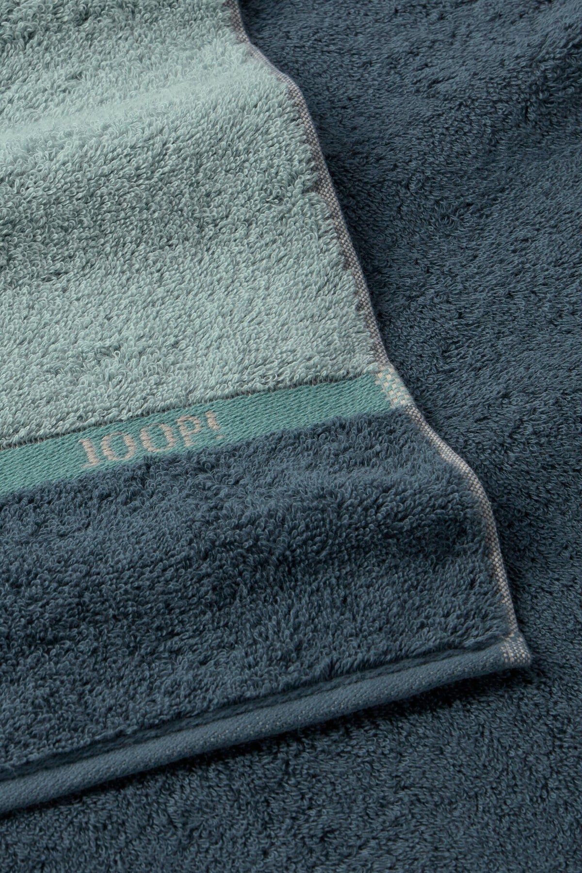 JOOP! LINES LOGOGRAM Handtuch-Set 50x100 cm, Emerald