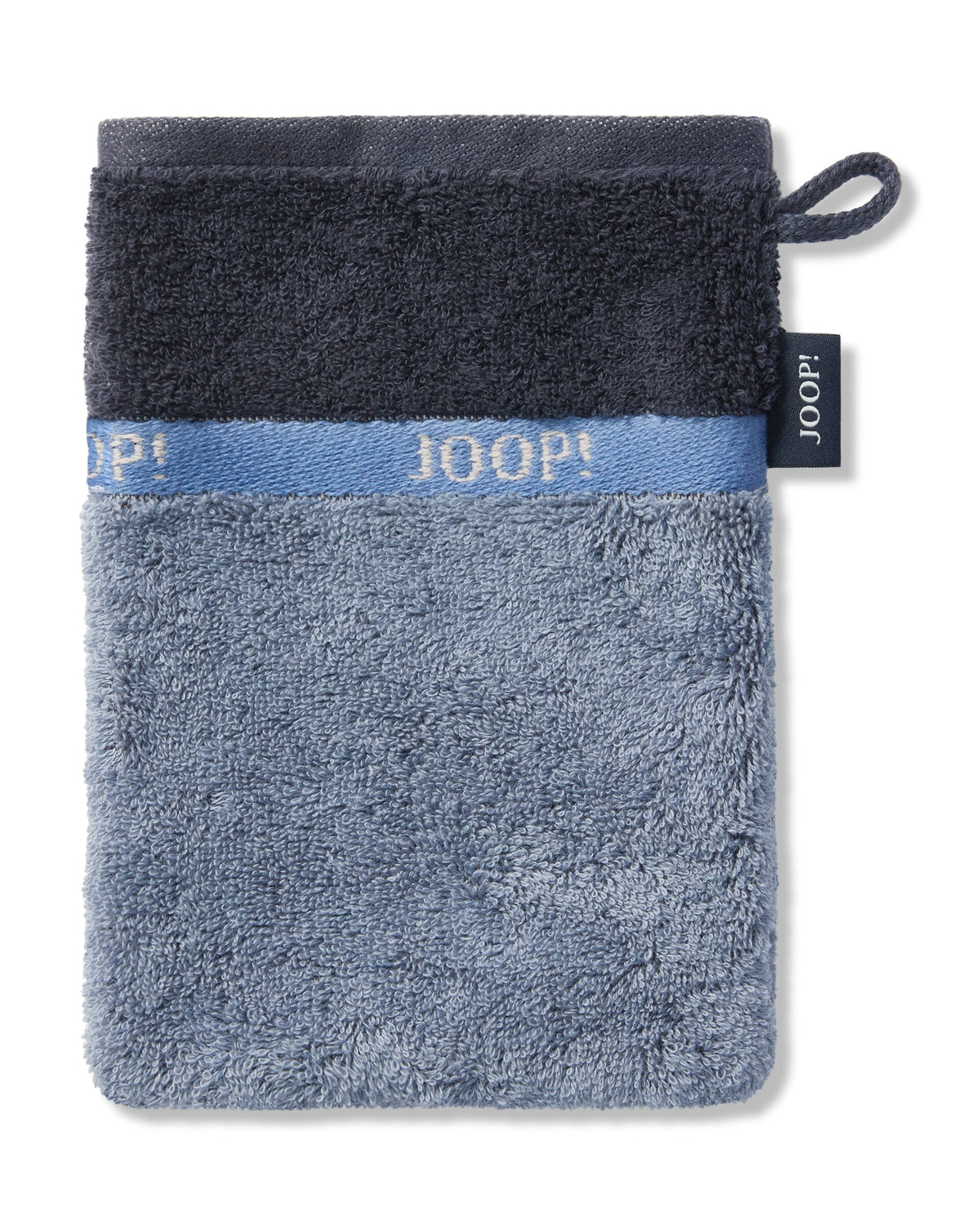 JOOP! LINES LOGOGRAM Waschhandschuh-Set 16x22 cm, Ocean