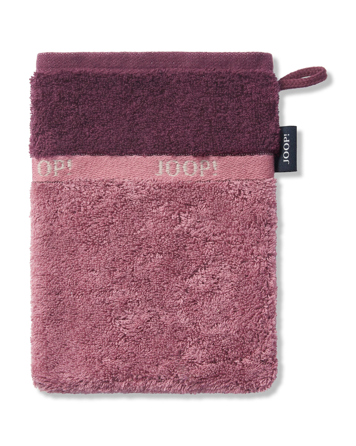 JOOP! LINES LOGOGRAM Wash Mitt Set 16x22 cm, Rose