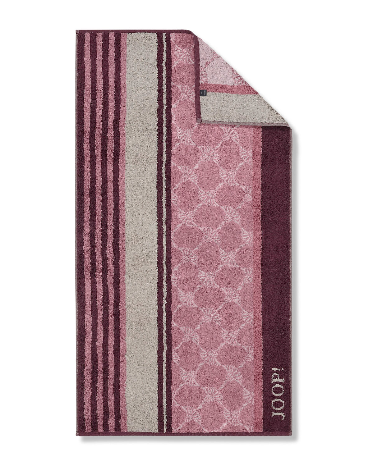 JOOP! LINES STRIPES Duschtuch 80x150 cm, Rose