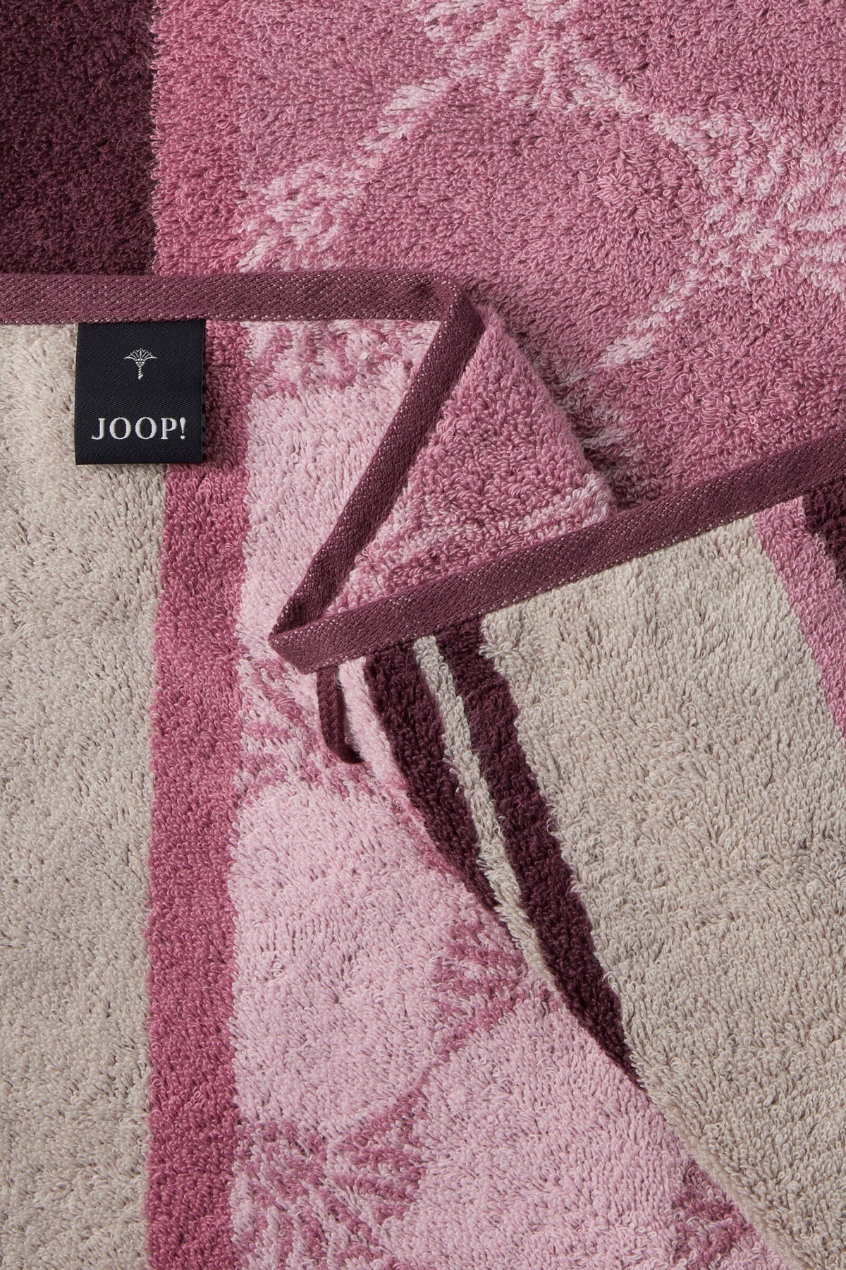 JOOP! LINES STRIPES Handtuch-Set 50x100 cm, Rose