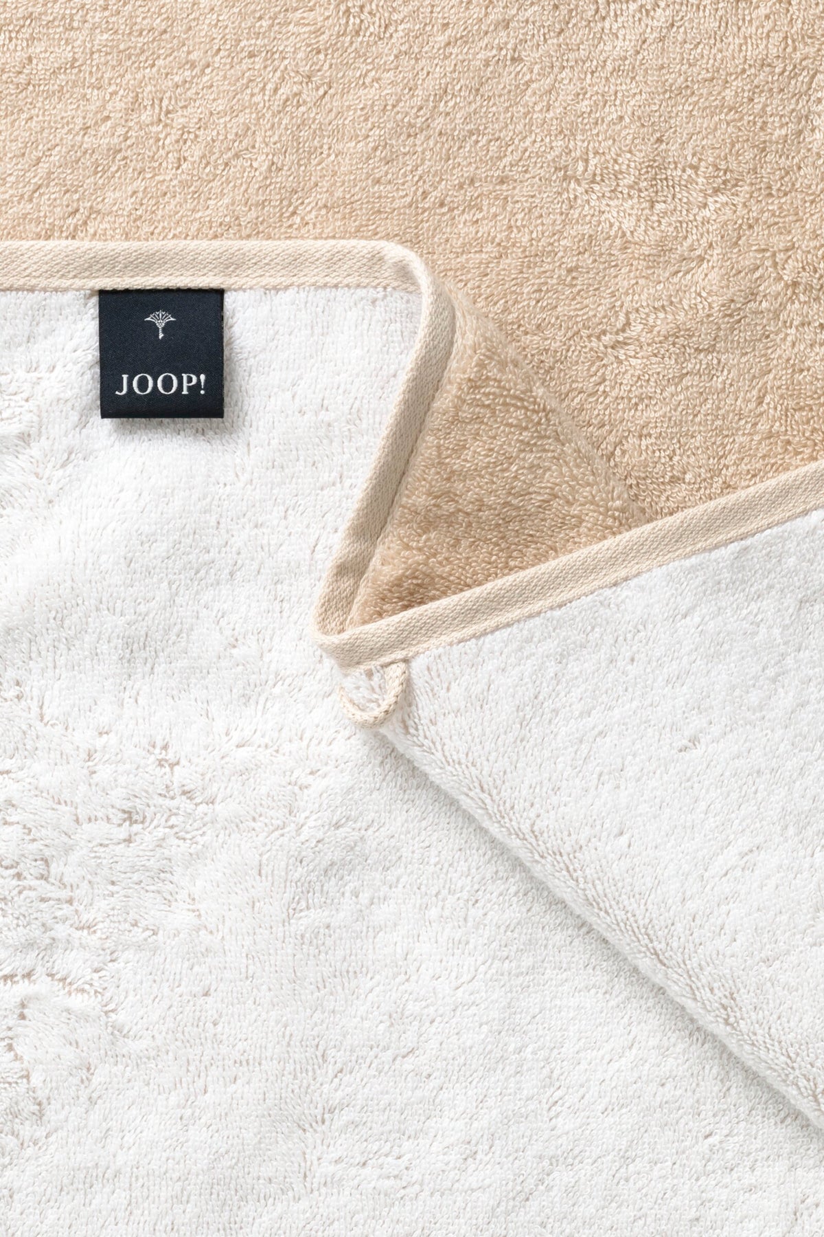 JOOP! SPLIT DOUBLEFACE Handtuch-Set 50x100 cm, Natur