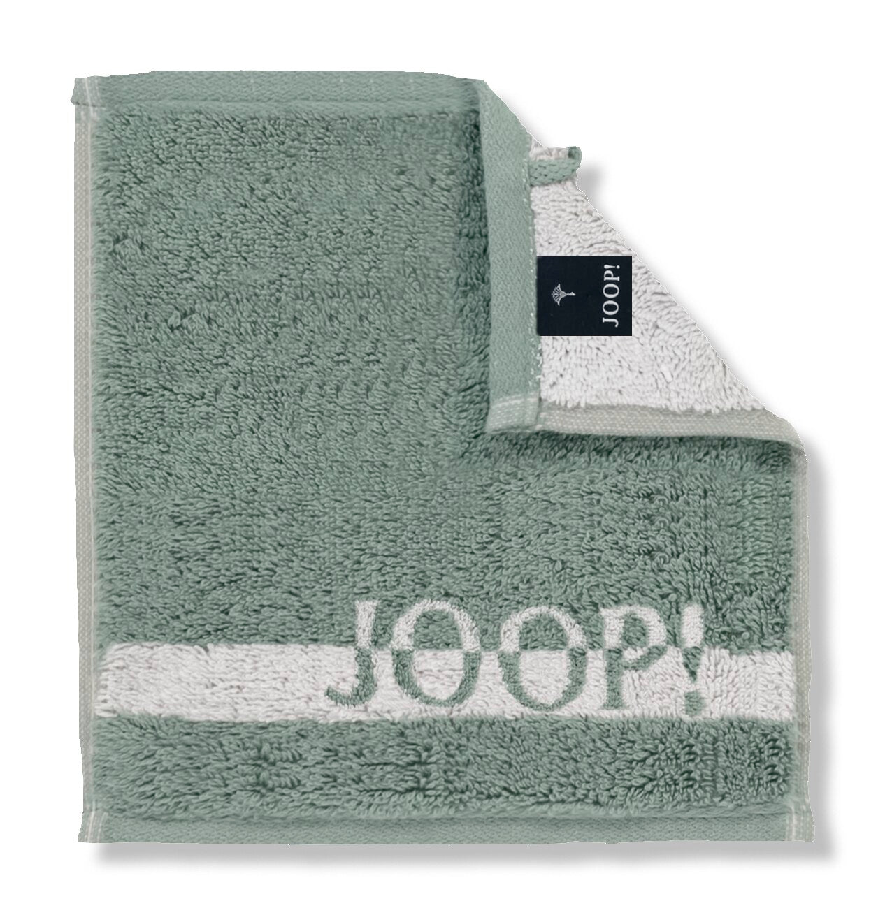 JOOP! SPLIT DOUBLEFACE Seifentuch-Set 30x30 cm, Pinie