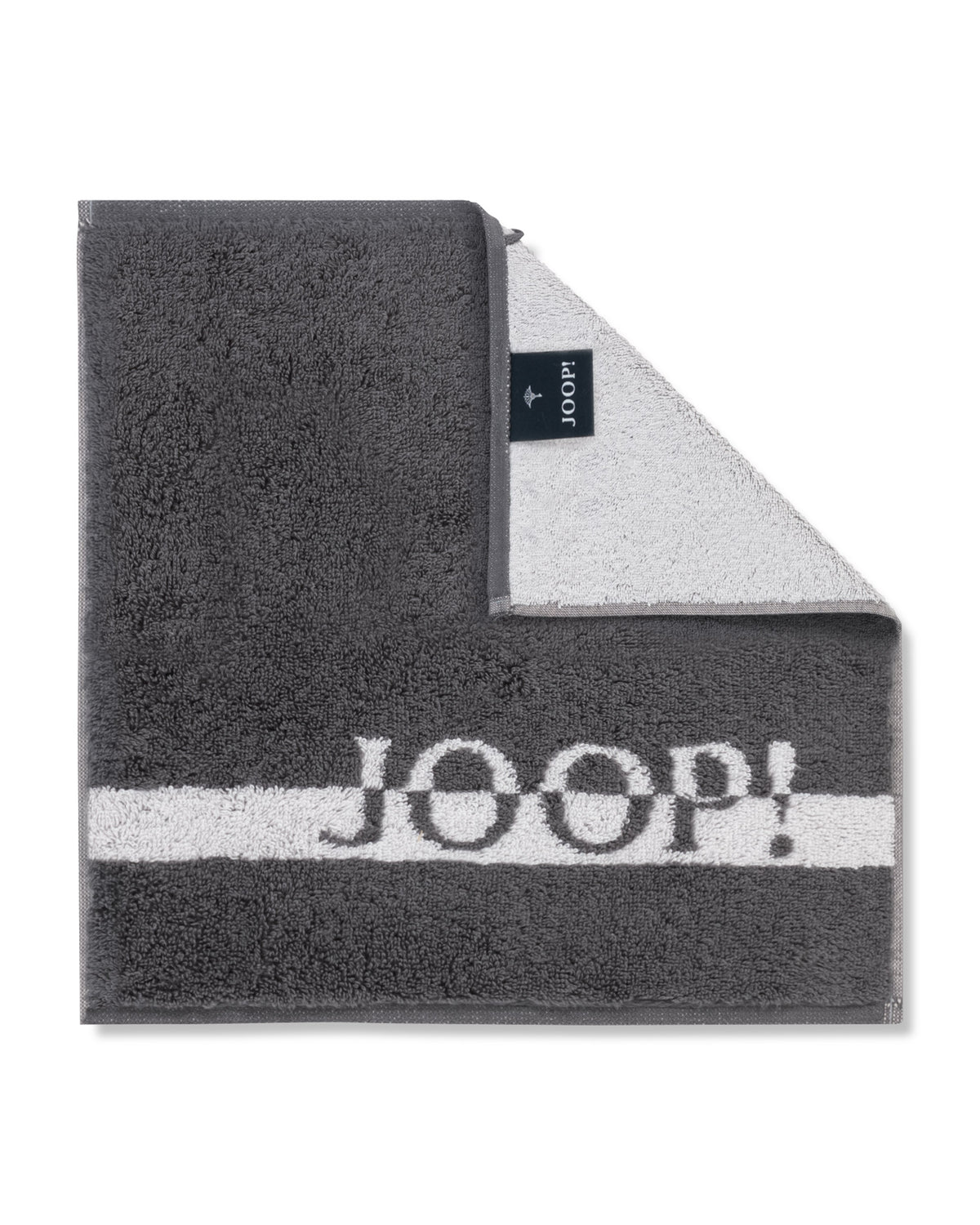 JOOP! SPLIT DOUBLEFACE Seifentuch-Set 30x30 cm, Stein