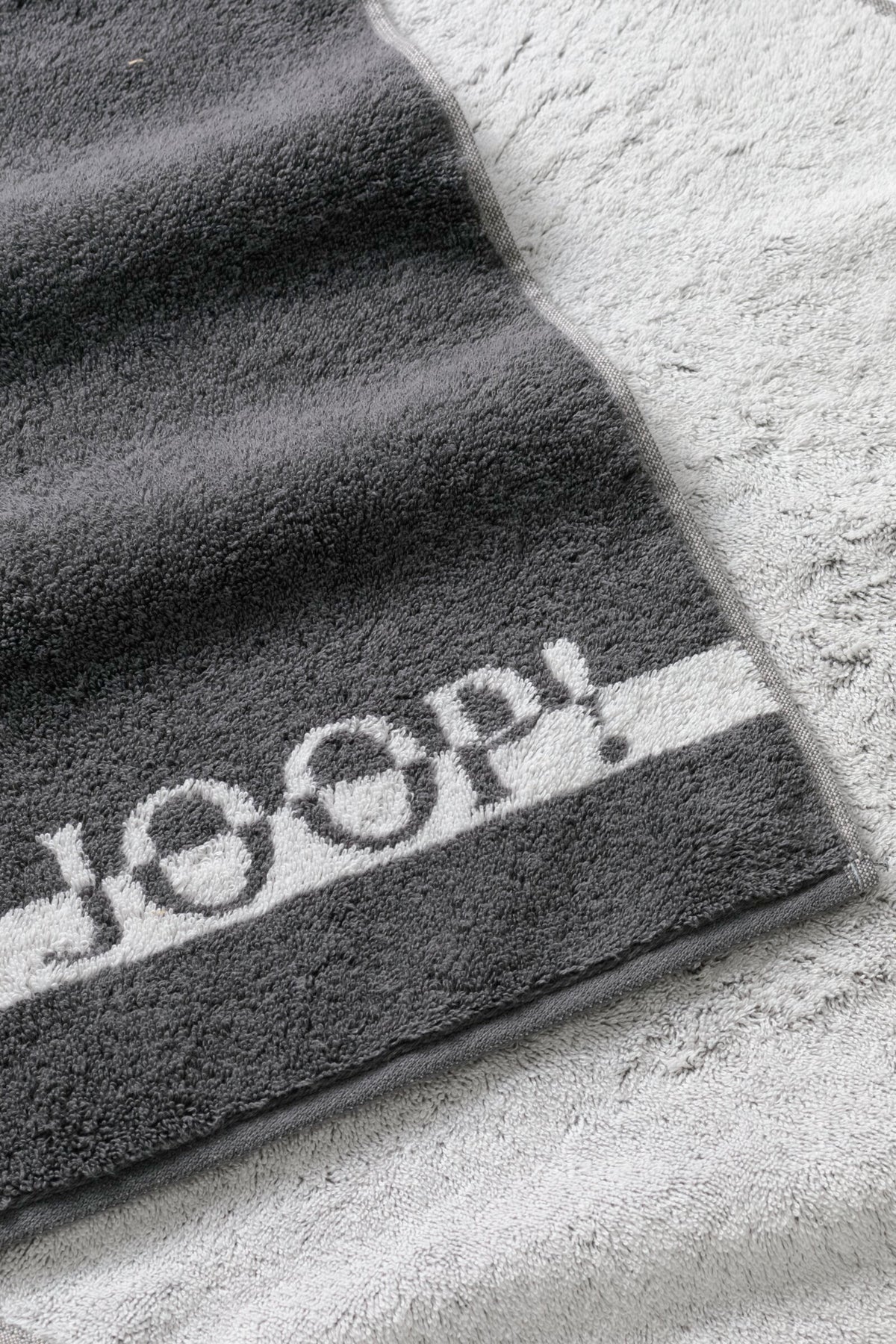 JOOP! SPLIT DOUBLEFACE Seifentuch-Set 30x30 cm, Stein