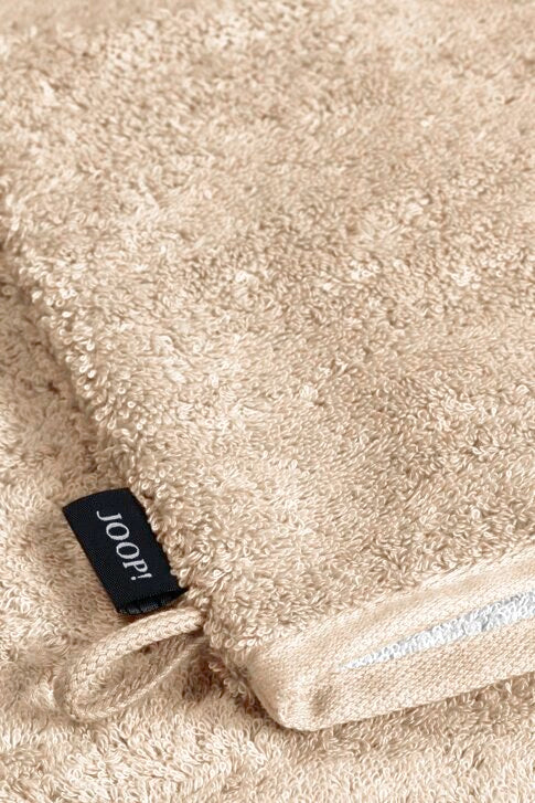 JOOP! SPLIT DOUBLEFACE Waschhandschuh-Set 16x22 cm, Natur