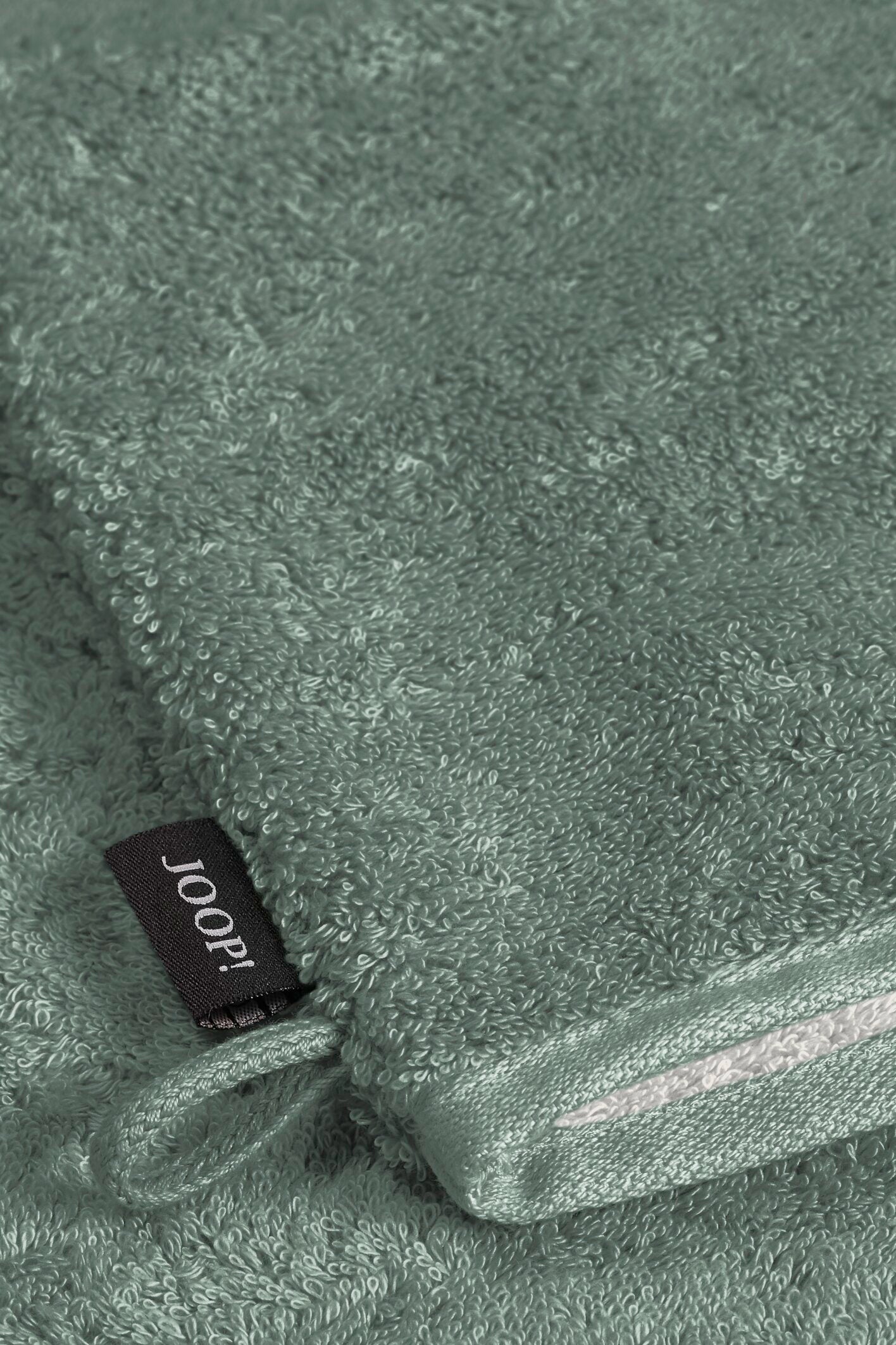 JOOP! SPLIT DOUBLEFACE Waschhandschuh-Set 16x22 cm, Pinie