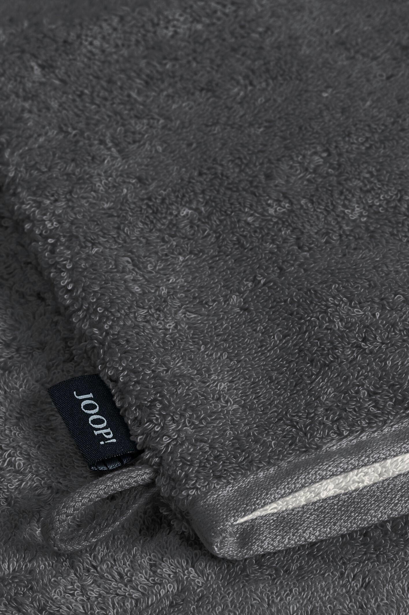 JOOP! SPLIT DOUBLEFACE Waschhandschuh-Set 16x22 cm, Stein