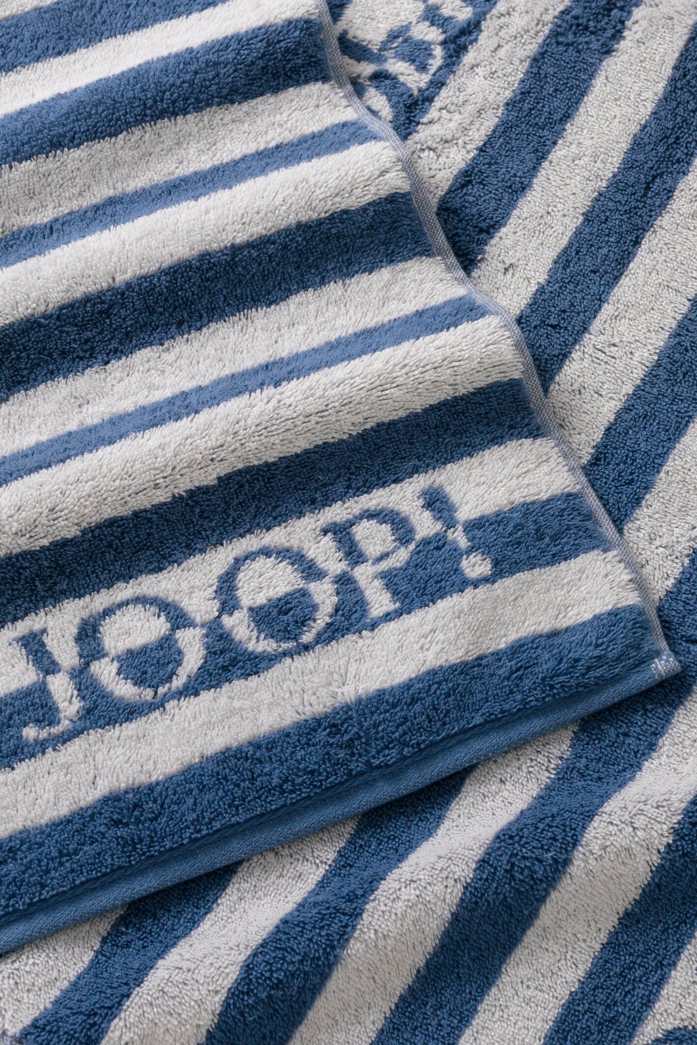 JOOP! SPLIT STRIPES Duschtuch 80x150 cm, Ozean