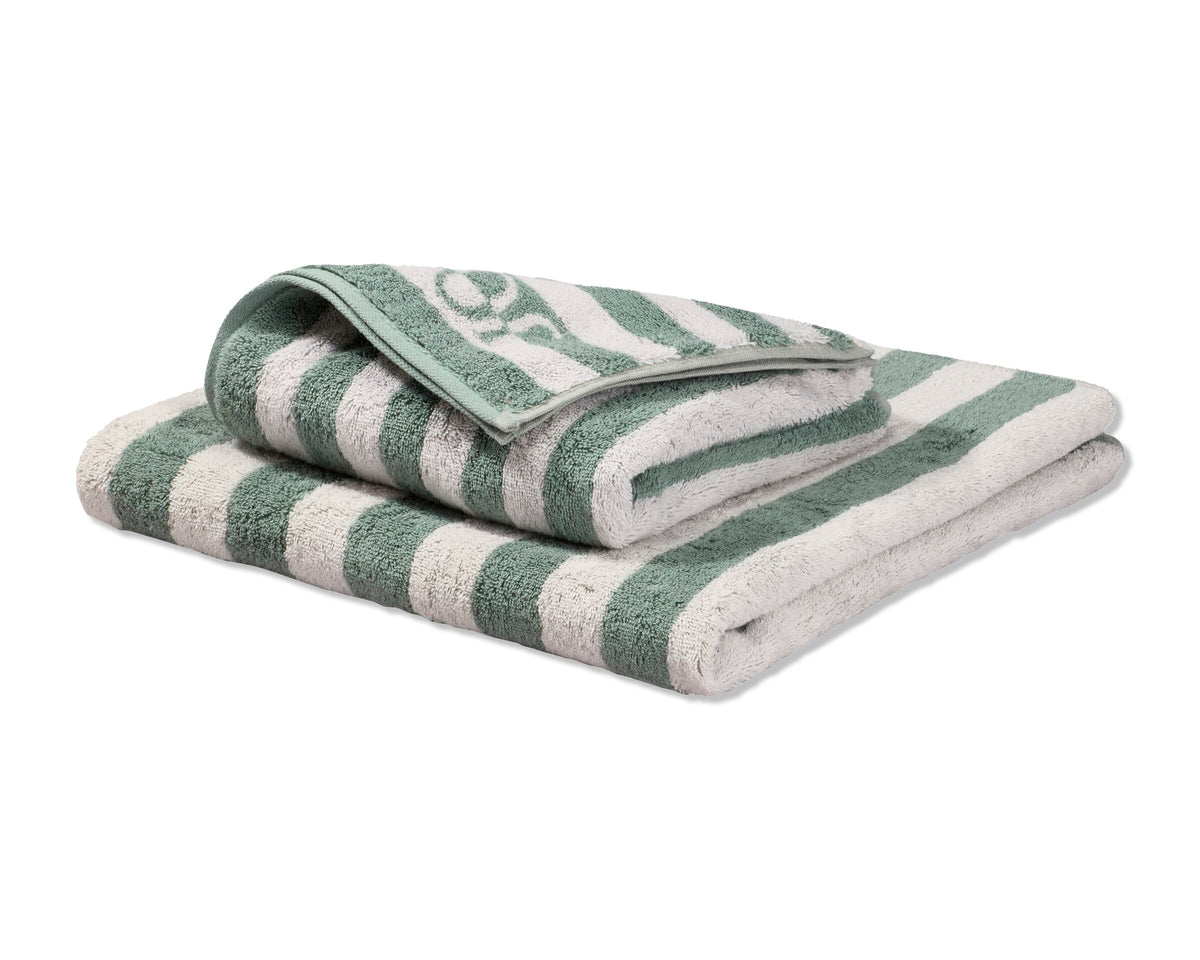 JOOP! SPLIT STRIPES Duschtuch 80x150 cm, Pinie