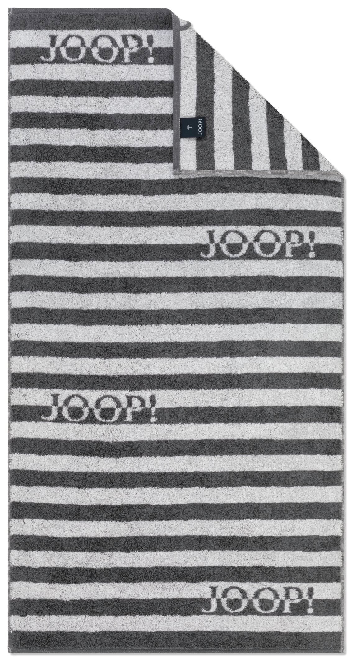JOOP! SPLIT STRIPES Duschtuch 80x150 cm, Stein