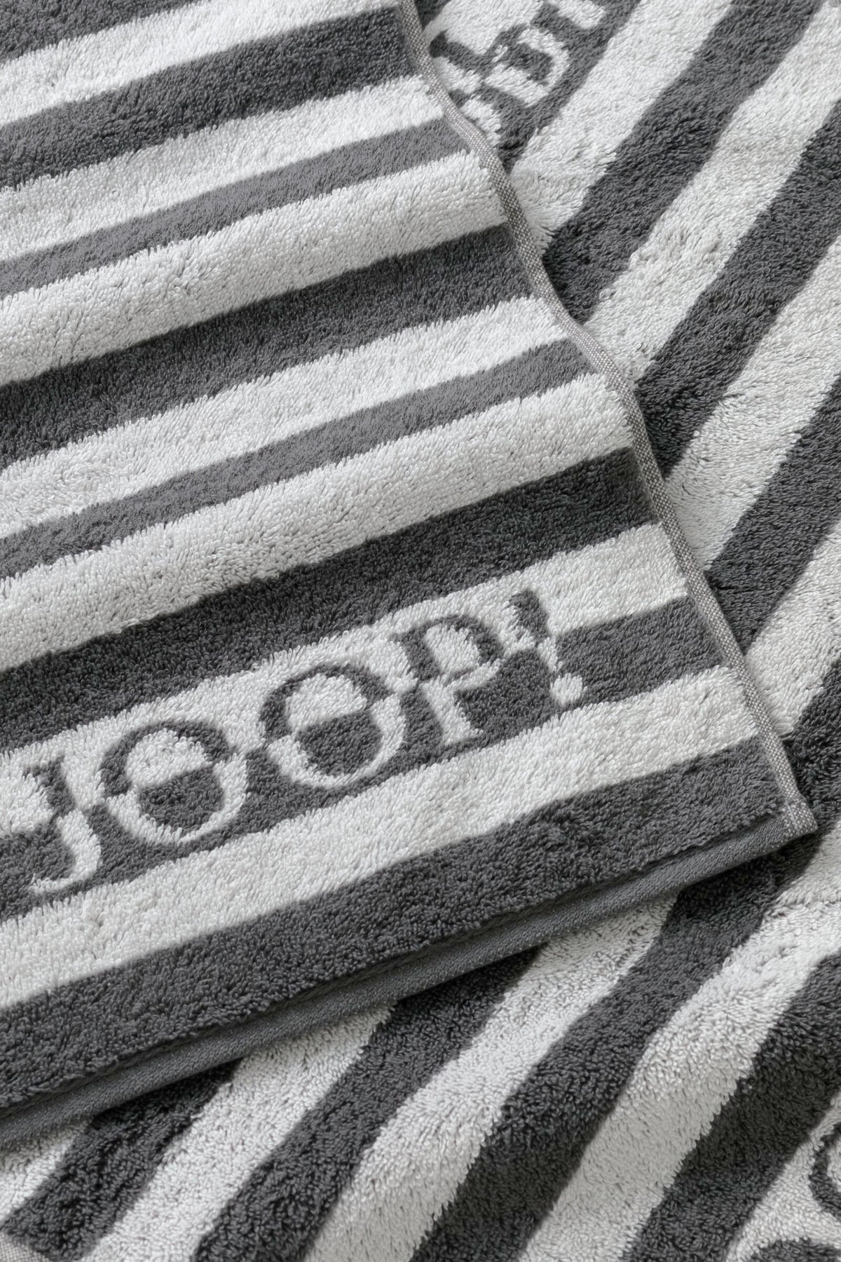 JOOP! SPLIT STRIPES Duschtuch 80x150 cm, Stein