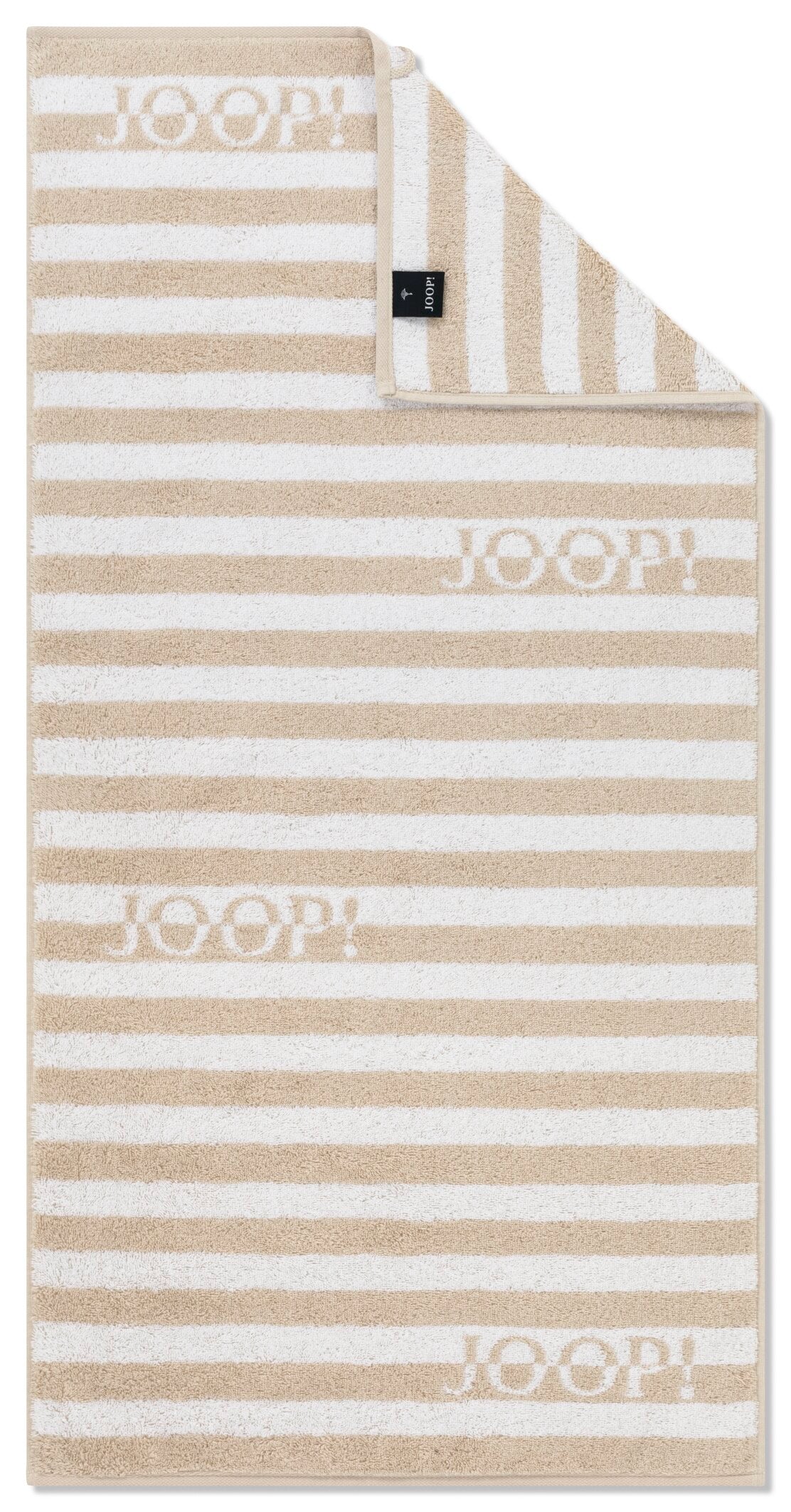 JOOP! SPLIT STRIPES Handtuch-Set 50x100 cm, Natur