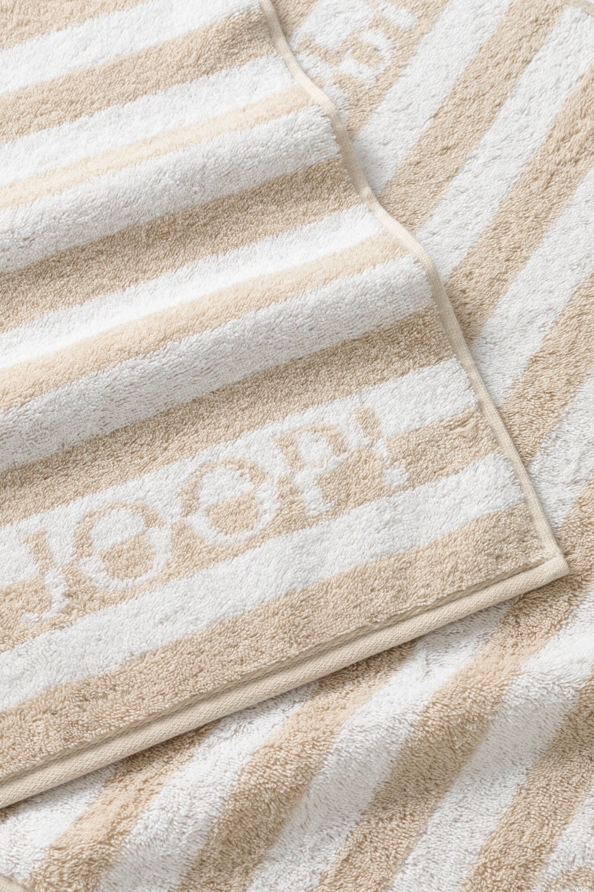 JOOP! SPLIT STRIPES Handtuch-Set 50x100 cm, Natur