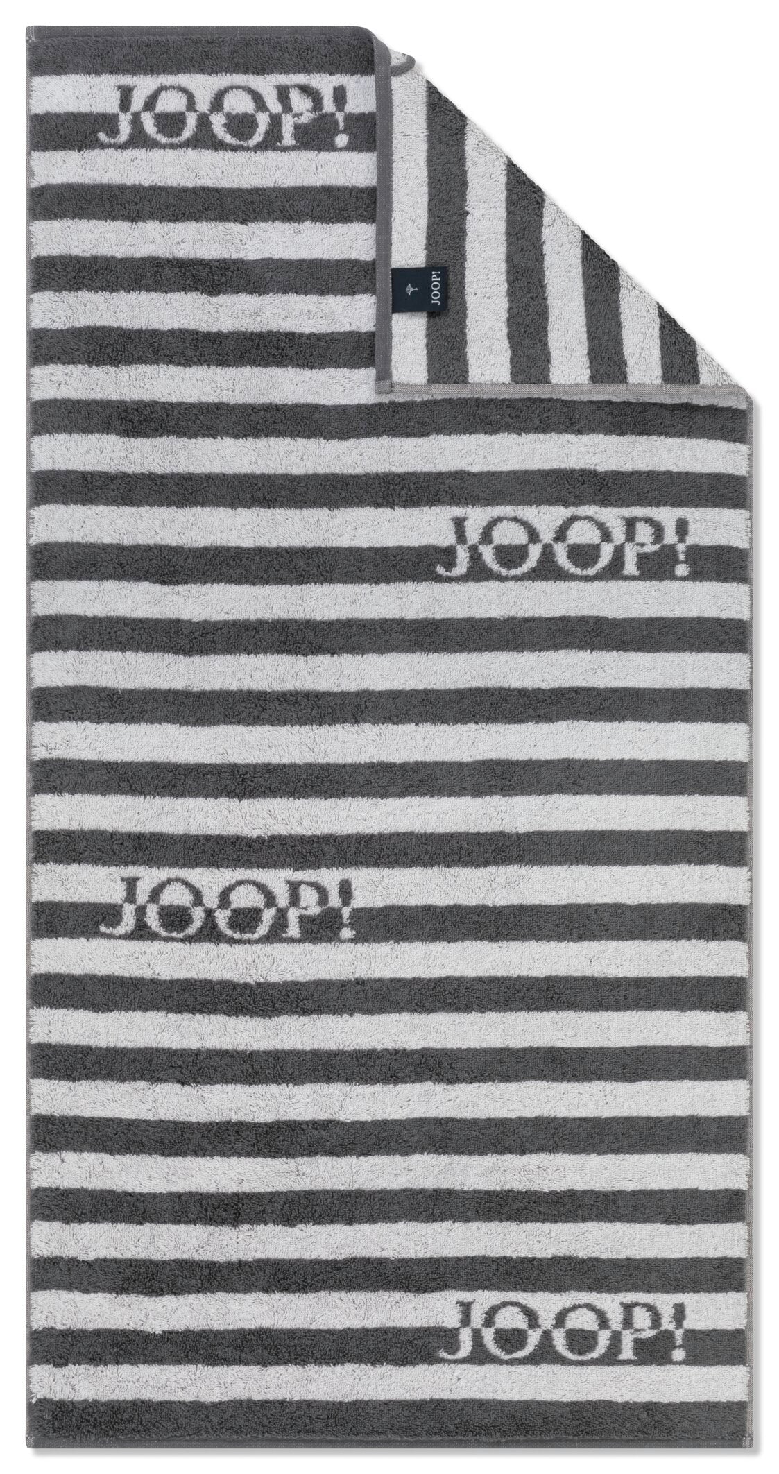 JOOP! SPLIT STRIPES Handtuch-Set 50x100 cm, Stein