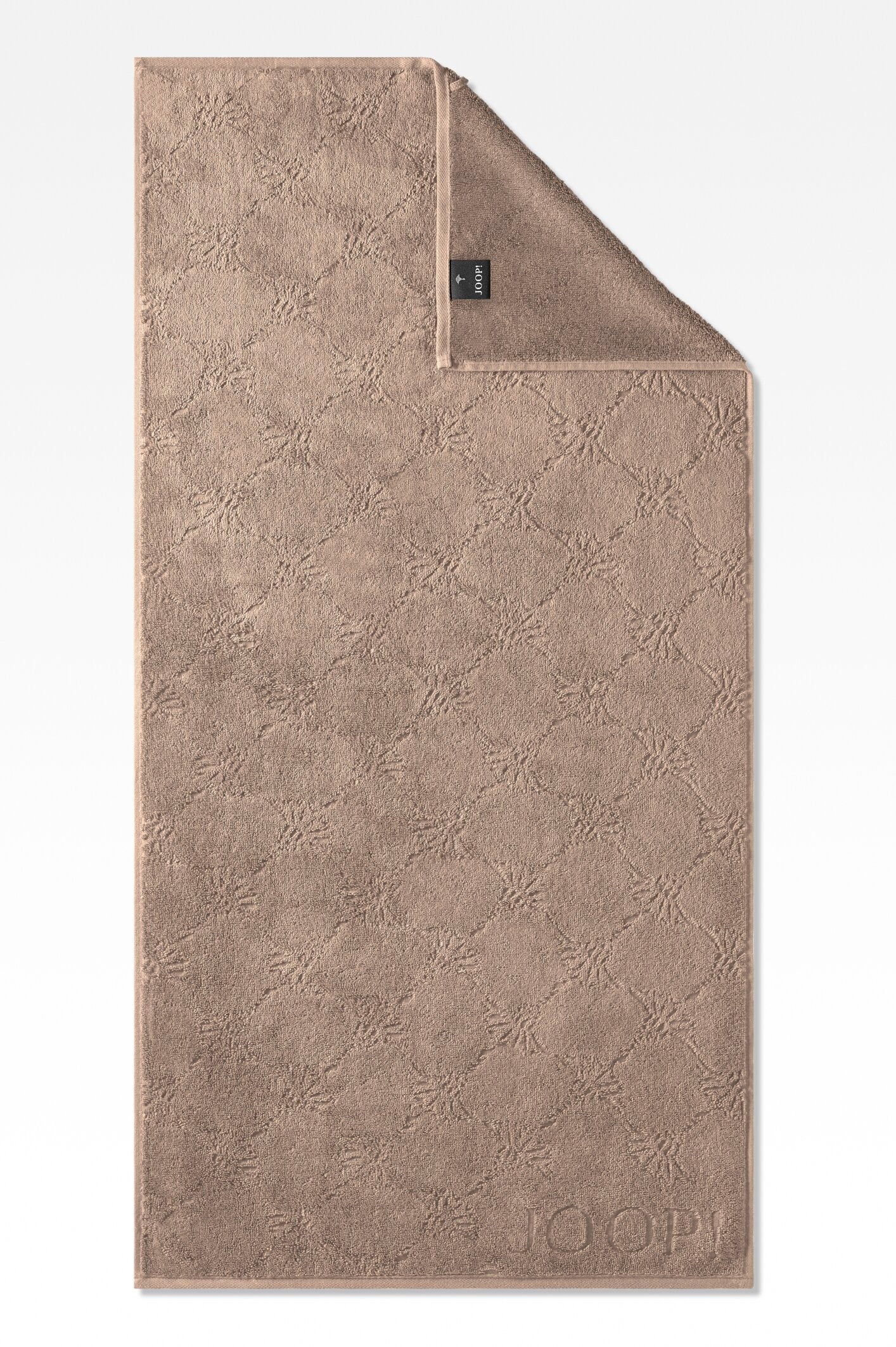 JOOP! UNI CORNFLOWER Handtuch 2er-Set 50x100 cm, Sand