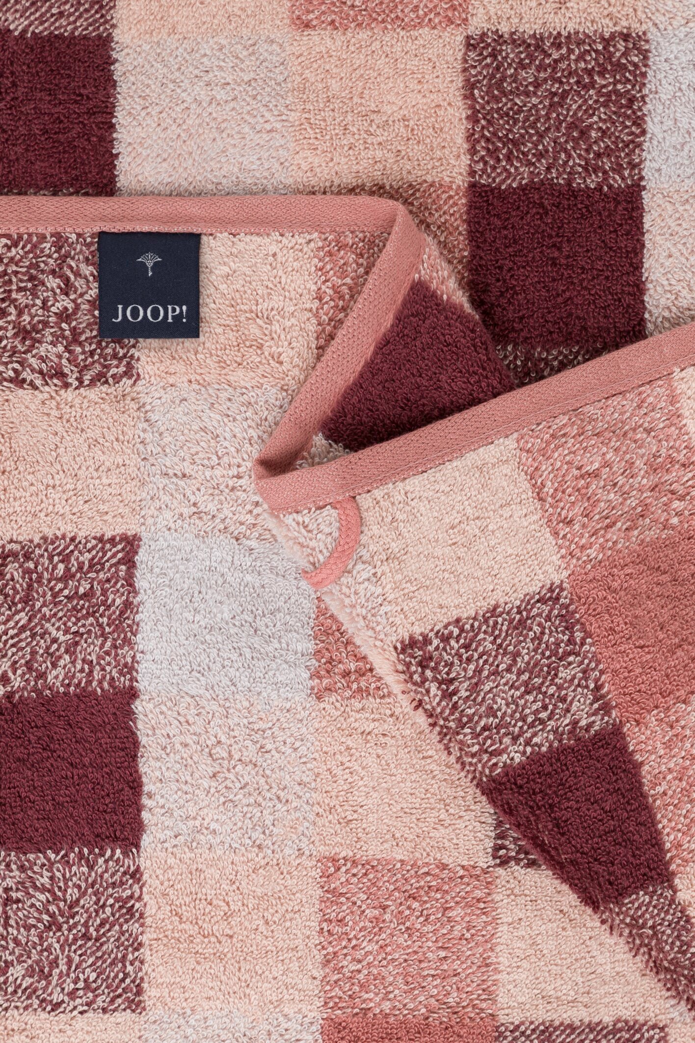JOOP! VIBE CHECKED Duschtuch 80x150 cm, Puder