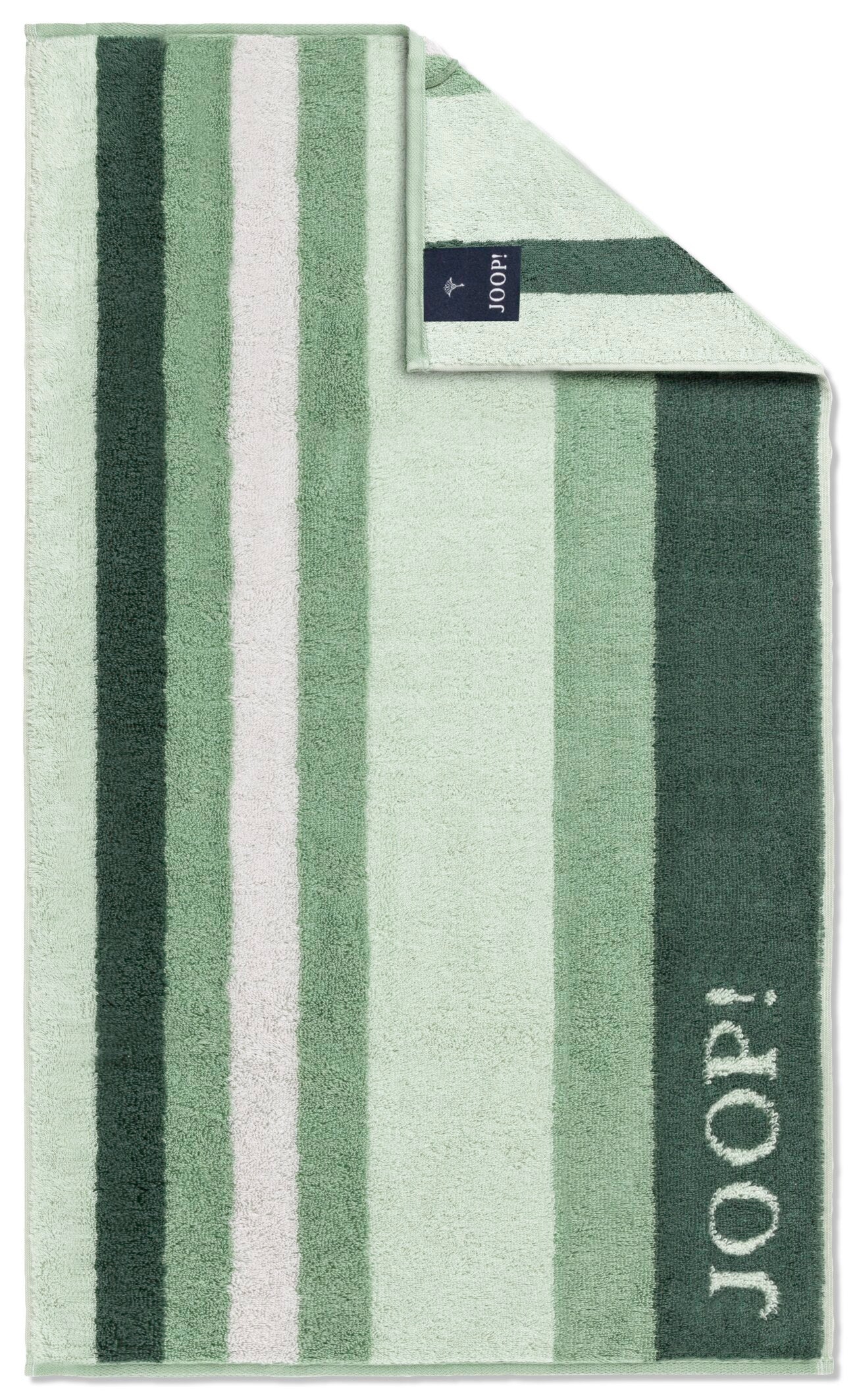 JOOP! VIBE STRIPES Gästetuch 3er-Set 30x50 cm, Salbei