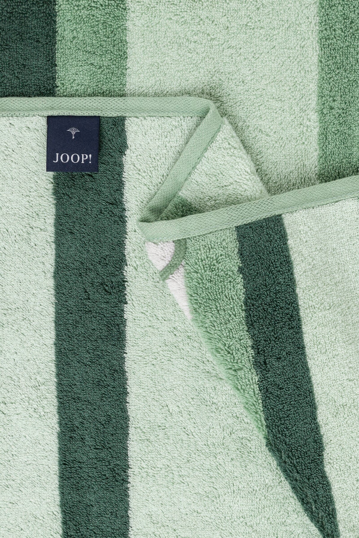 JOOP! VIBE STRIPES Seifentuch 3er-Set 30x30 cm, Salbei